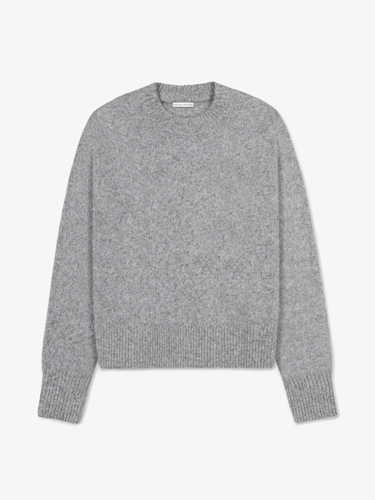 Emma Crew in Silk-Cashmere - Heather