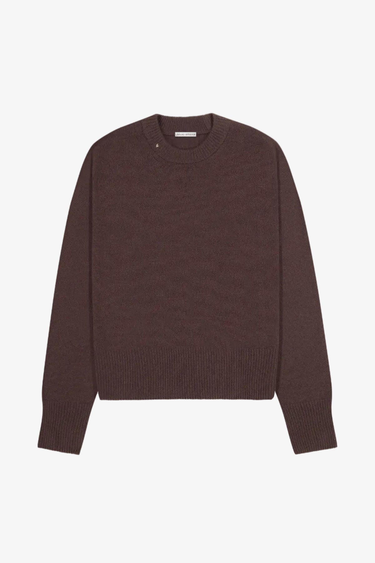 Chloe Crew in Cashmere - Espresso
