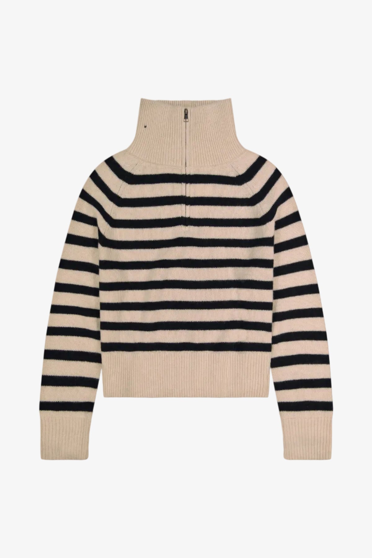 Célie Half-Zip in Cashmere - Dune