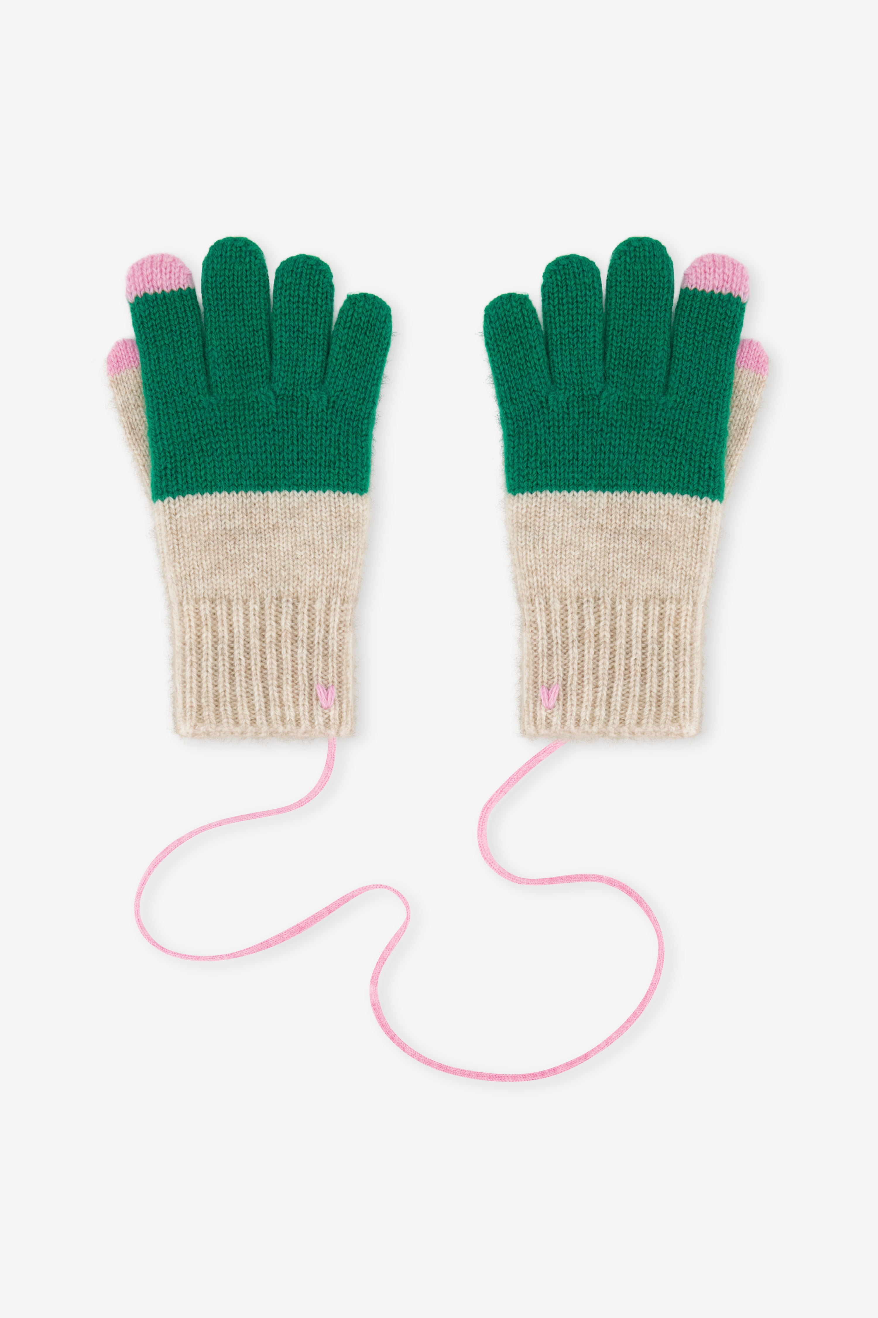 The Kids-being-kids Gloves - Green