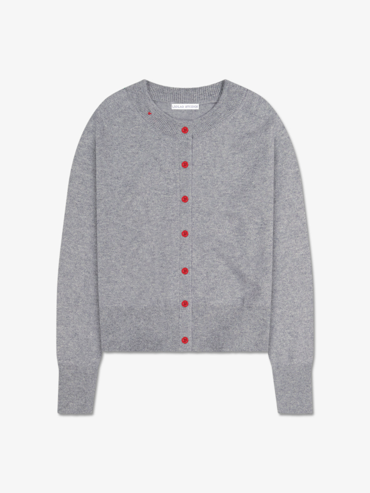 Halle Cardigan in Cashmere - Grey