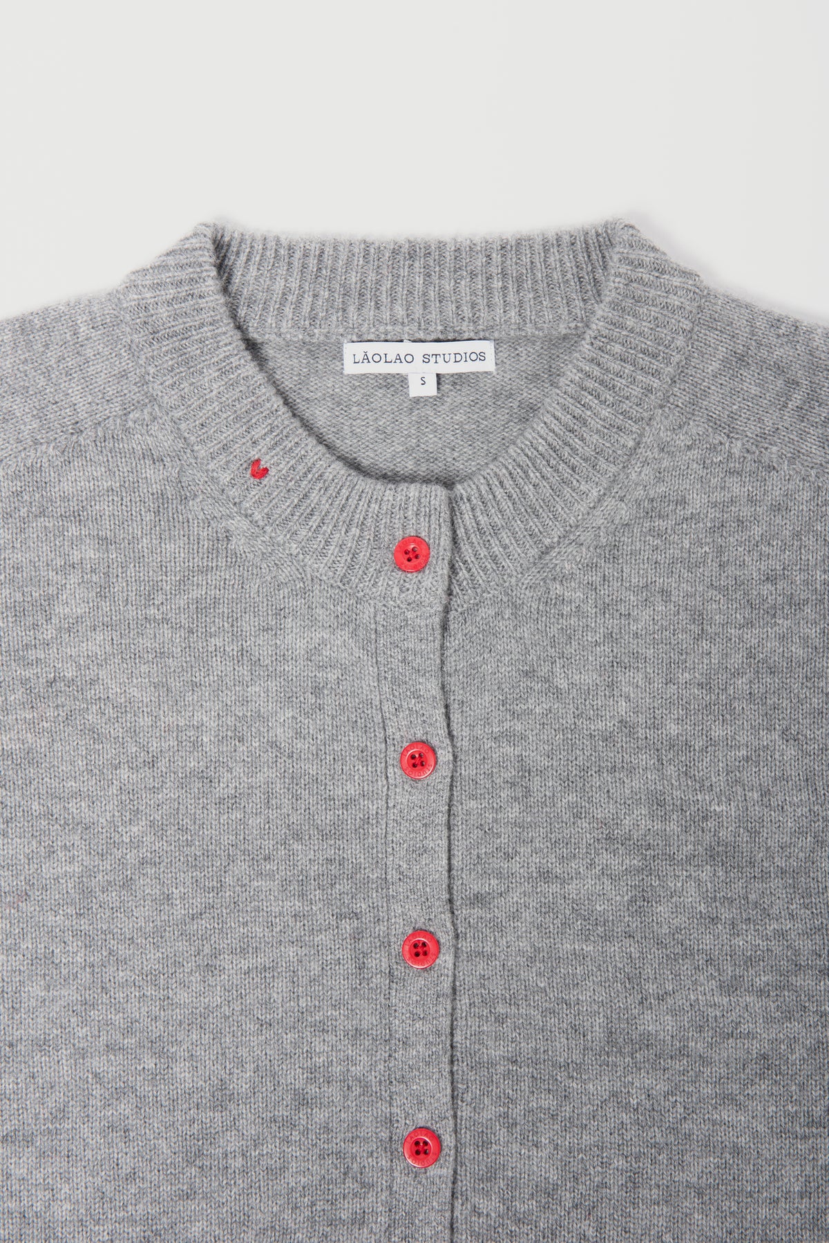 Halle Cardigan in Cashmere - Grey