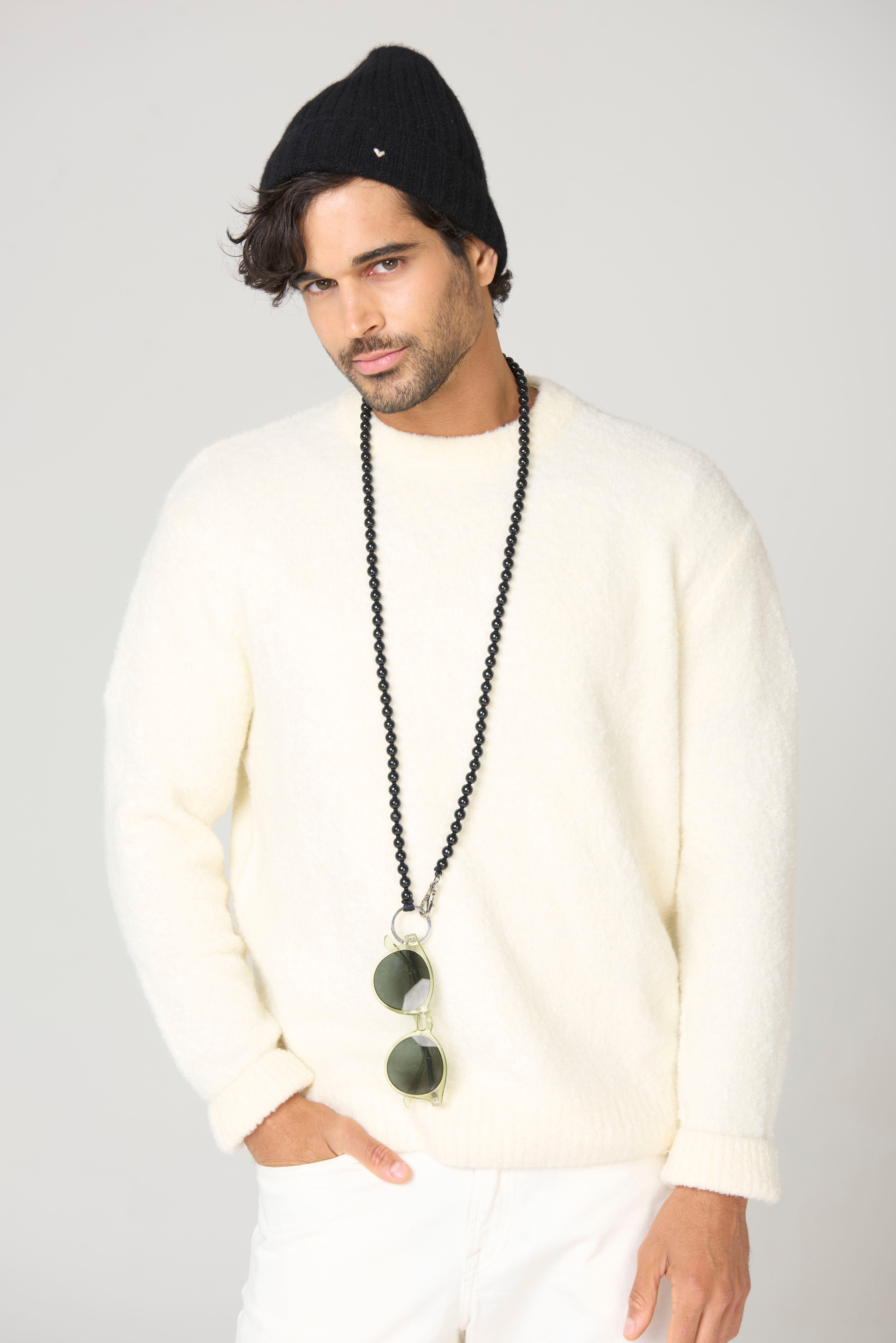 The Rib Beanie – Black