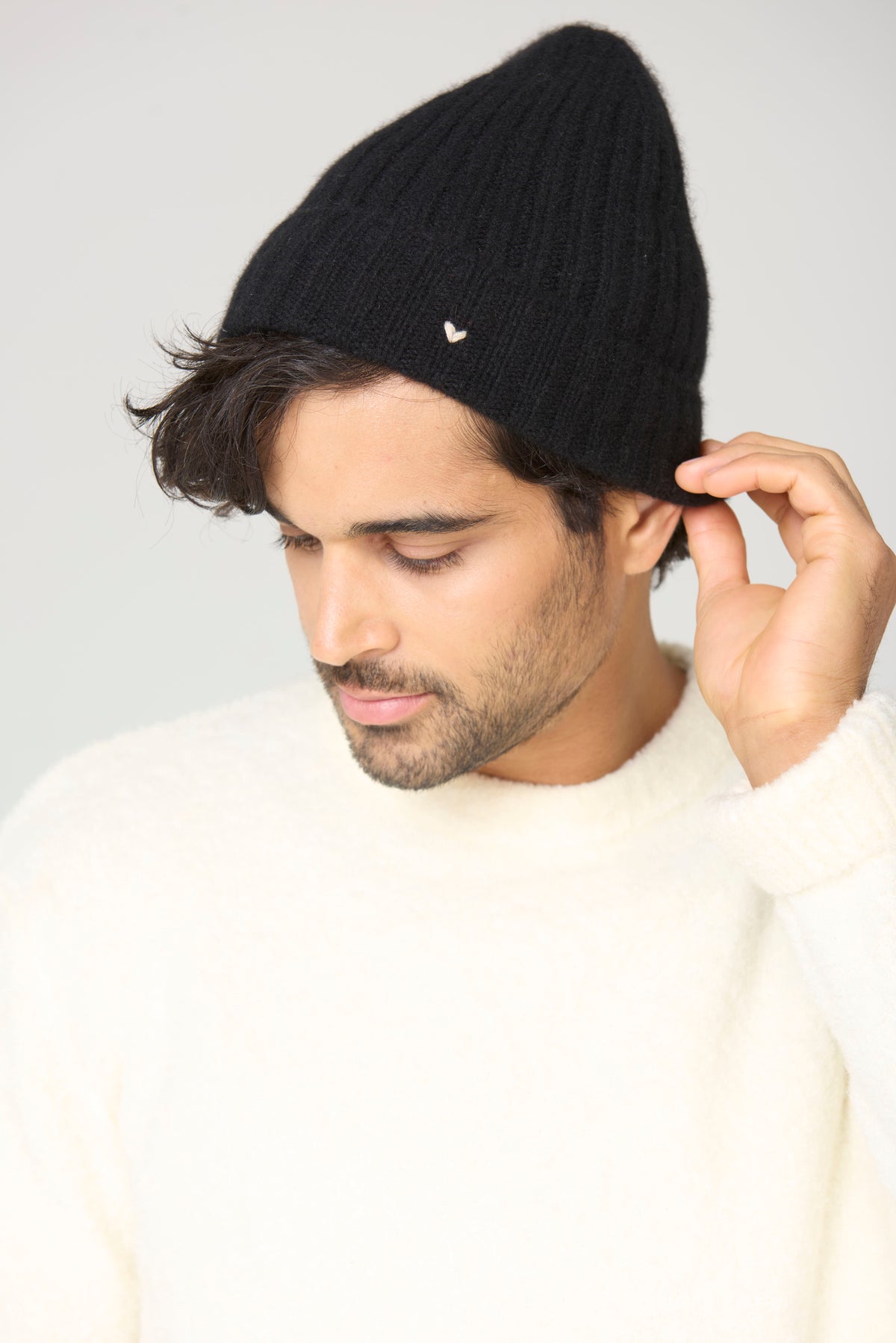 The Rib Beanie – Black