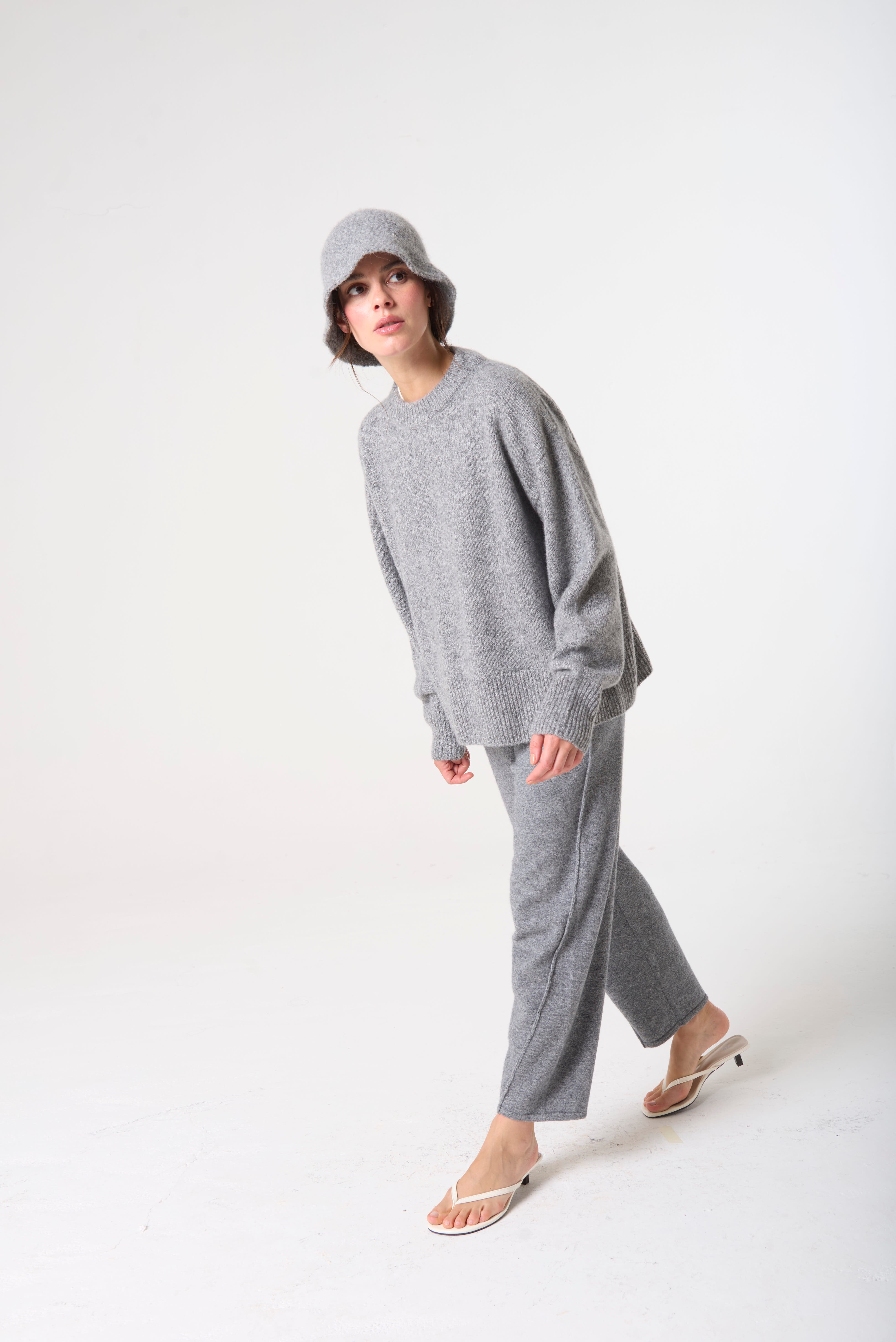 The Bucket Hat - Grey Melange