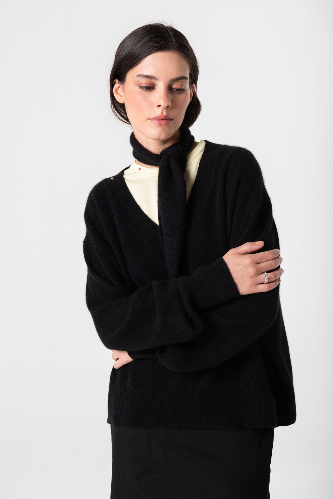Mini Scarf - Black