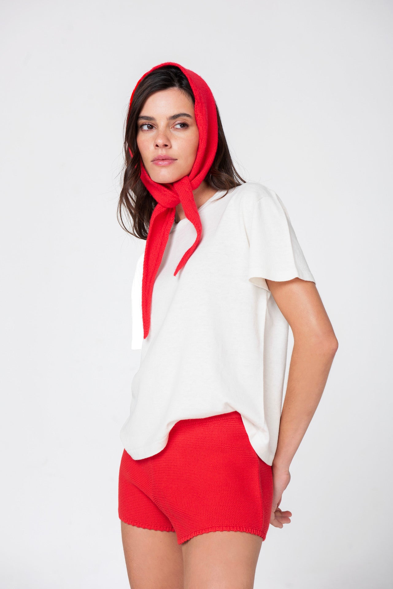 The Mini Scarf - Scarlet