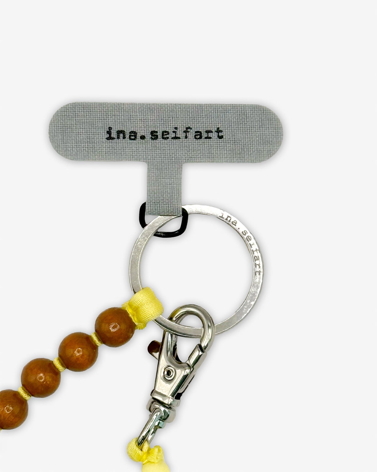 Phone Necklace - Butter/Mocca Duo