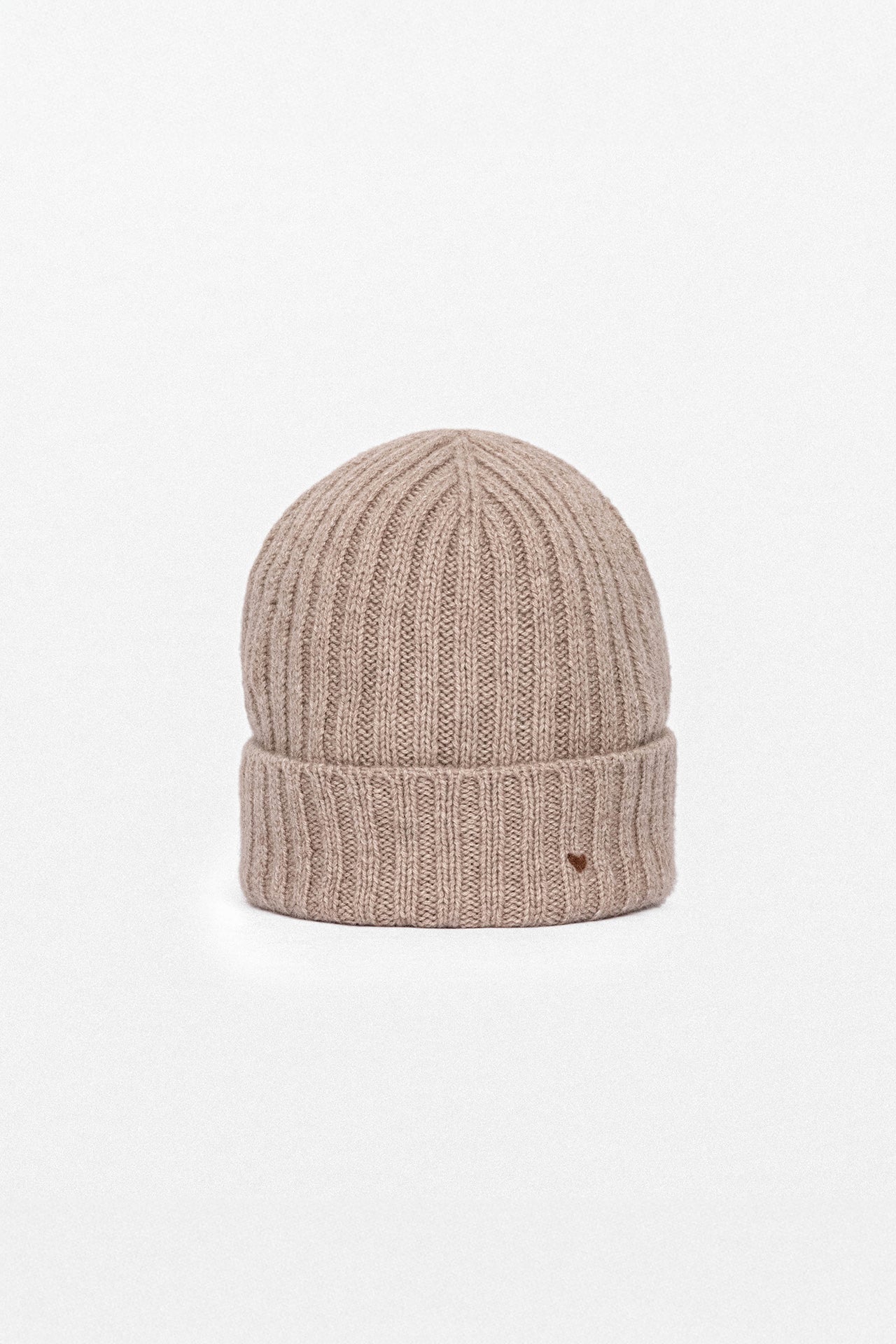 The Rib Beanie – Taupe