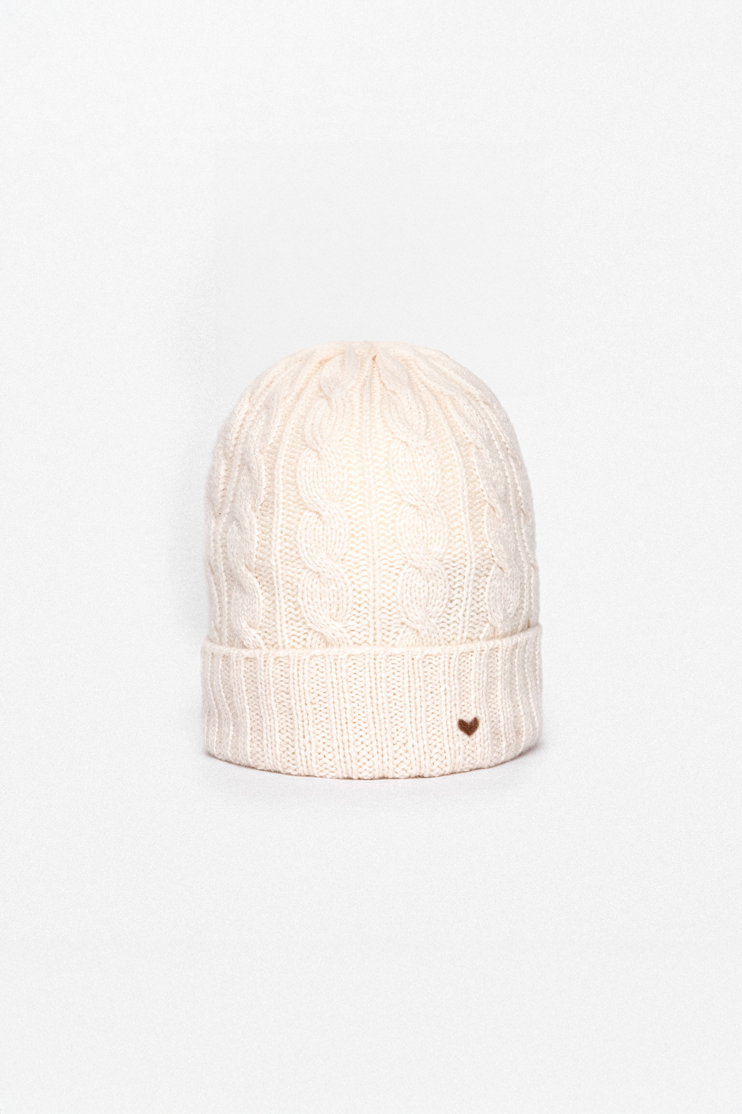 The Baby Cable Beanie – Milk