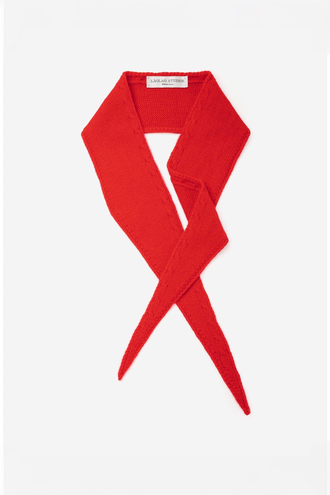 The Mini Scarf - Scarlet