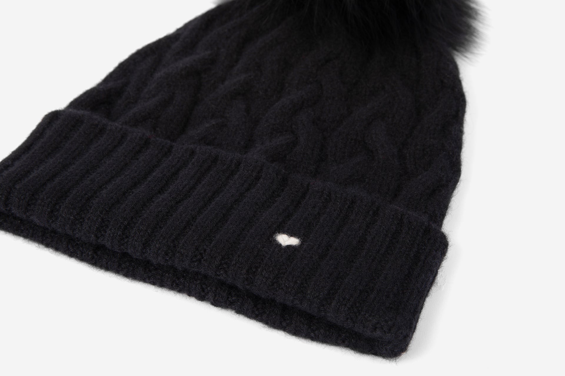The Braid Beanie - Black