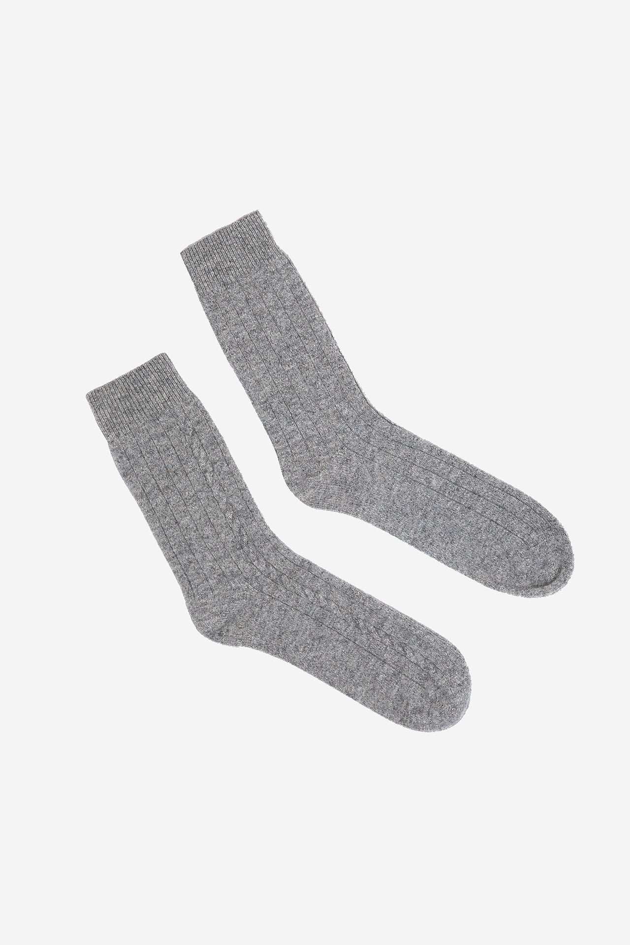 The Cashmere Socks - Grey