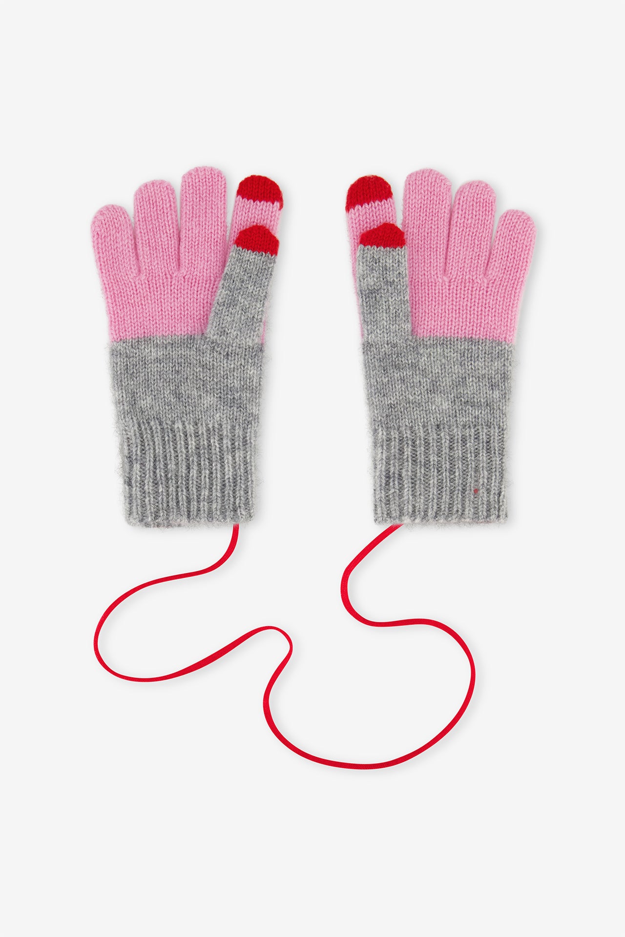 The Kids-being-kids Gloves - Pink