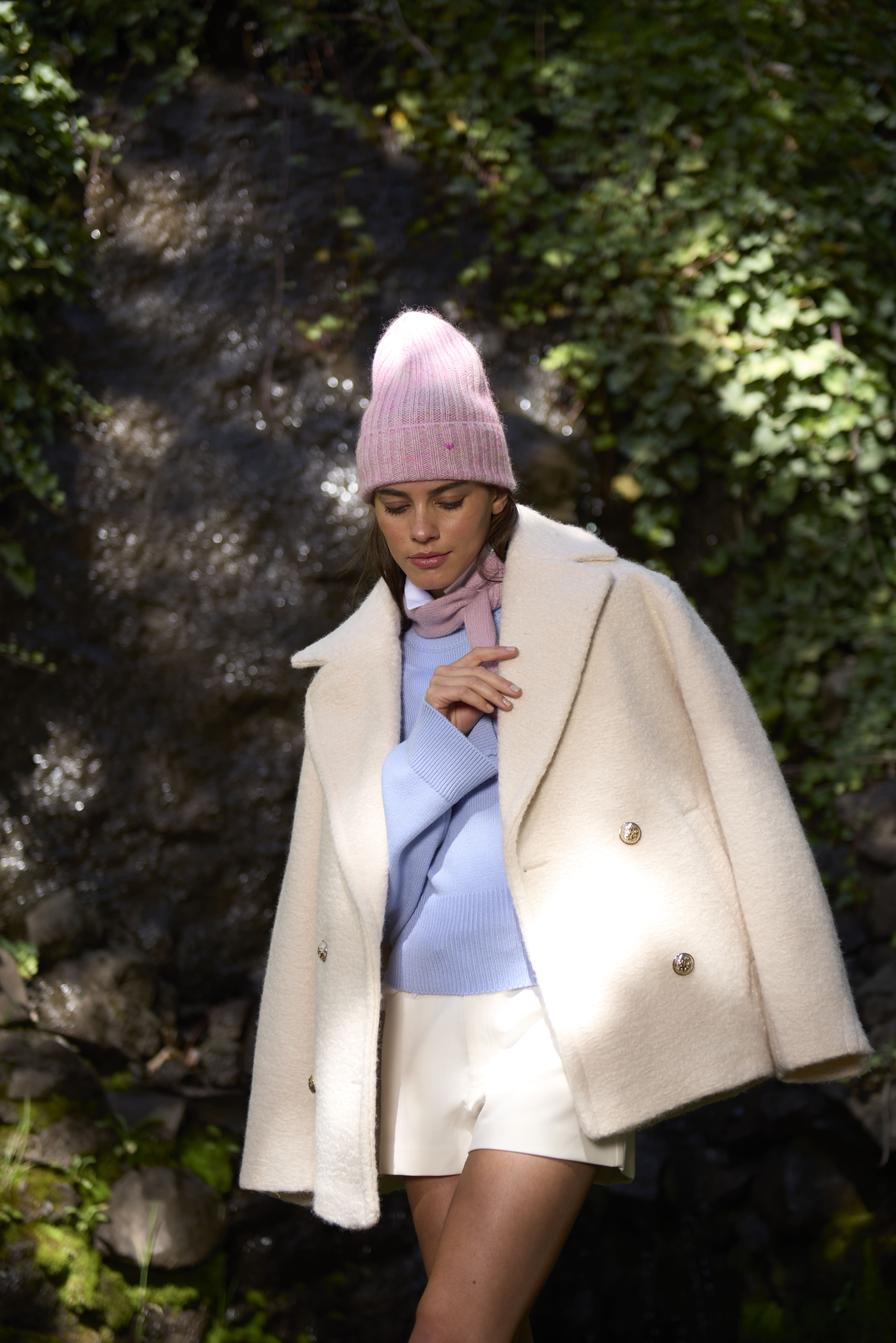The Rib Beanie – Pink Prism