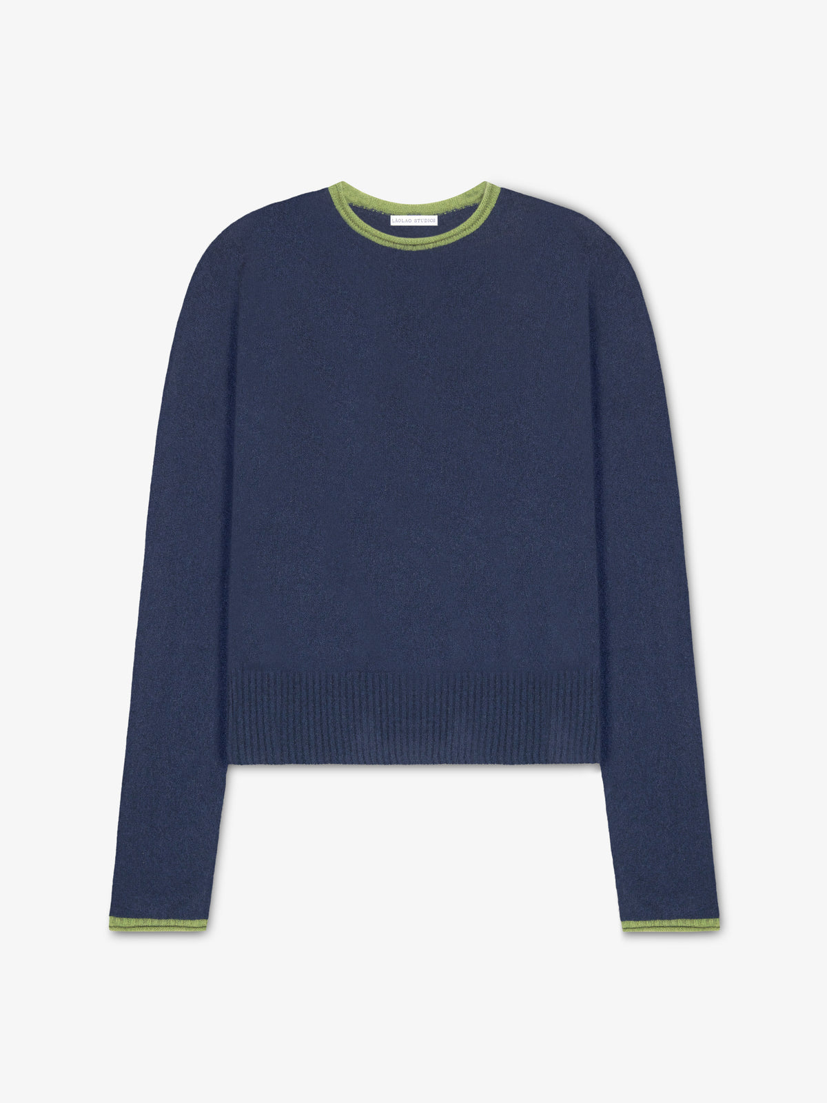 Trish Roll-Edge in Cashmere - Navy