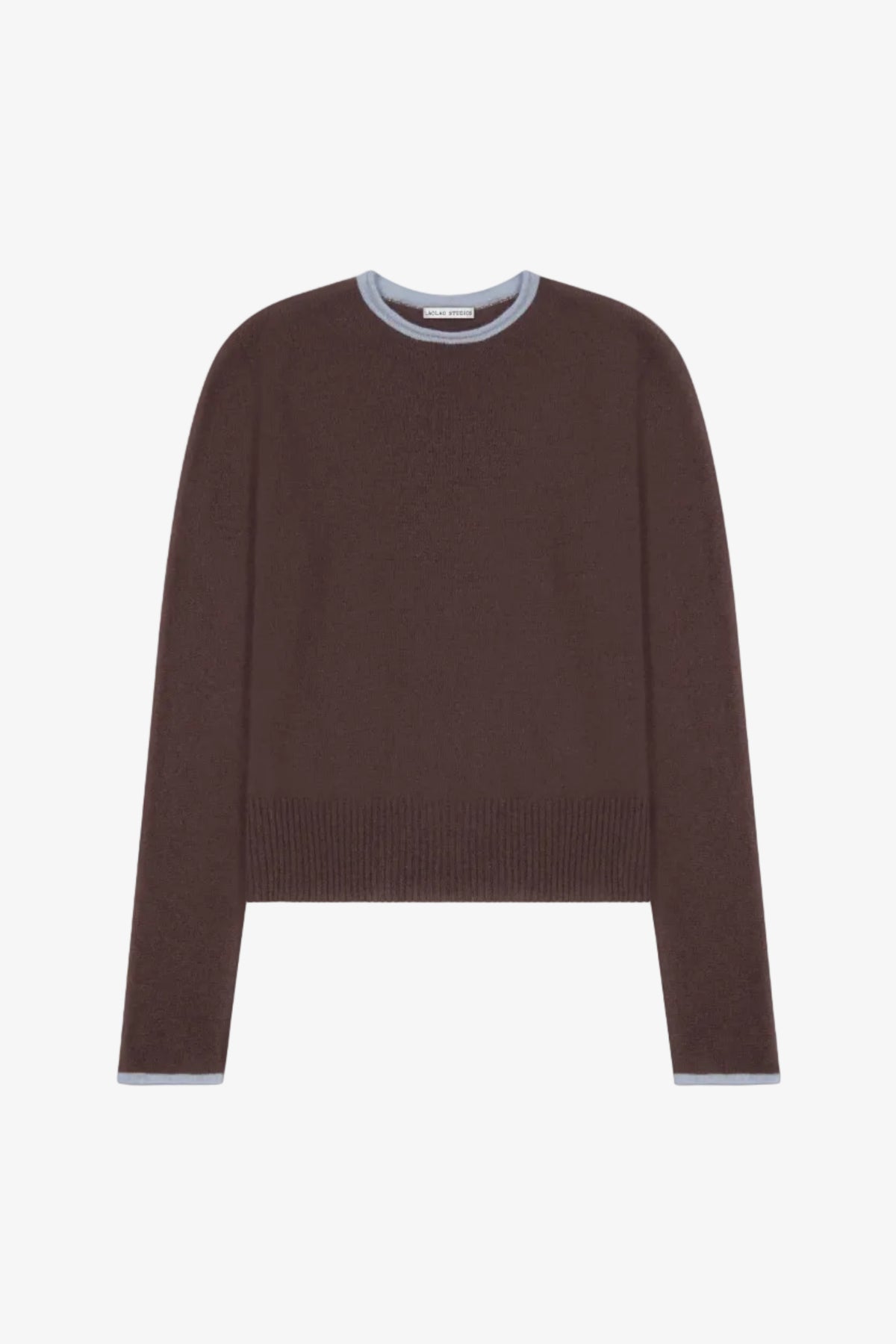 Trish Roll-Edge in Cashmere - Espresso