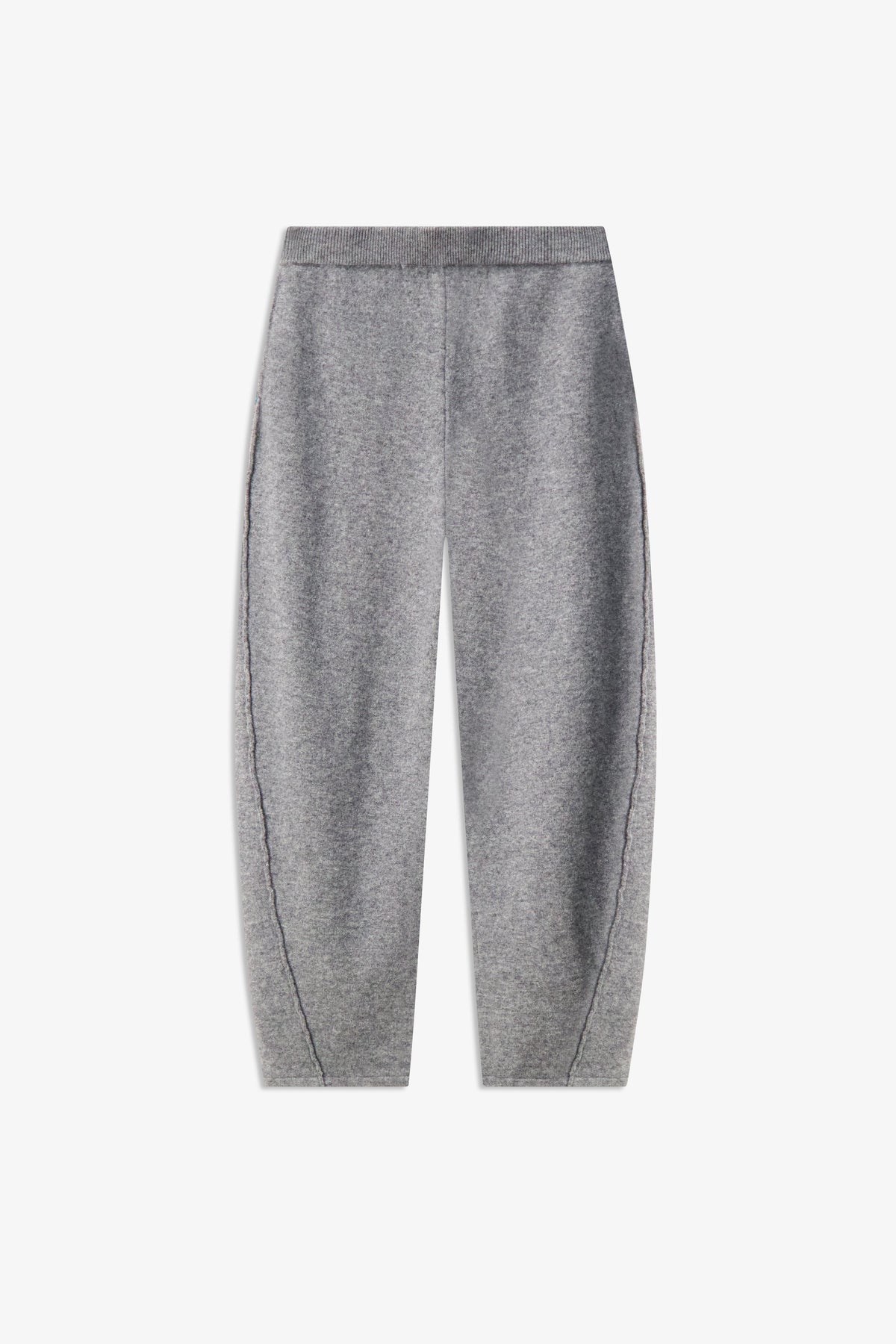 Zoé Barrel in Cashmere/Wool - Grey