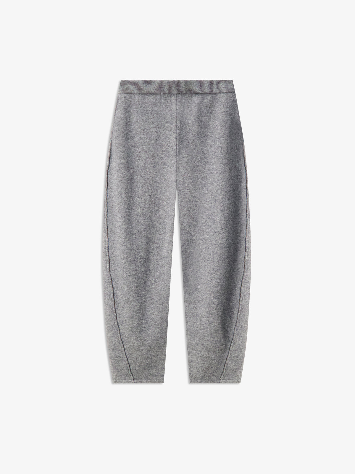 Zoé Barrel in Cashmere/Wool - Grey