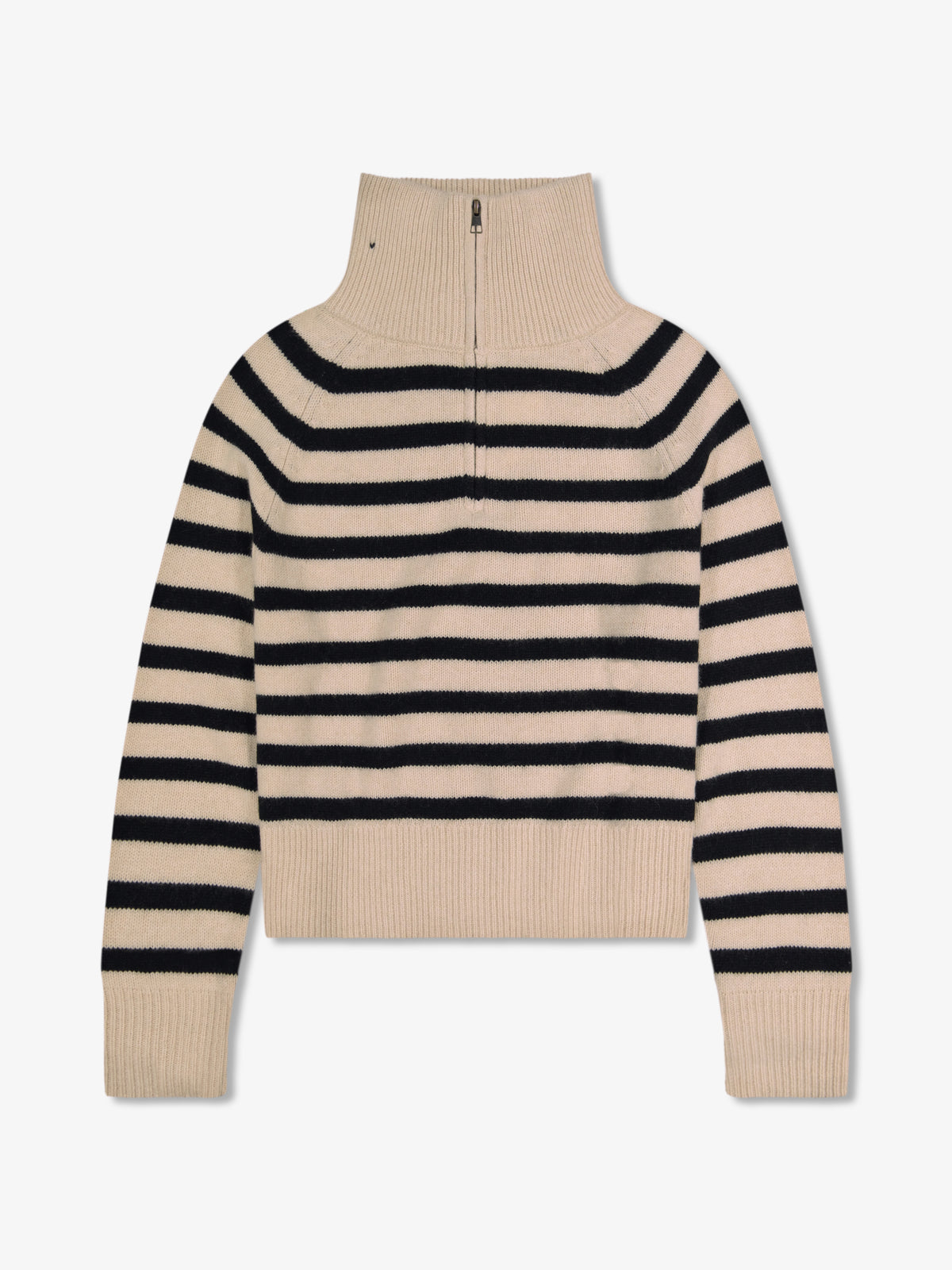 Célie Half-Zip in Cashmere - Dune