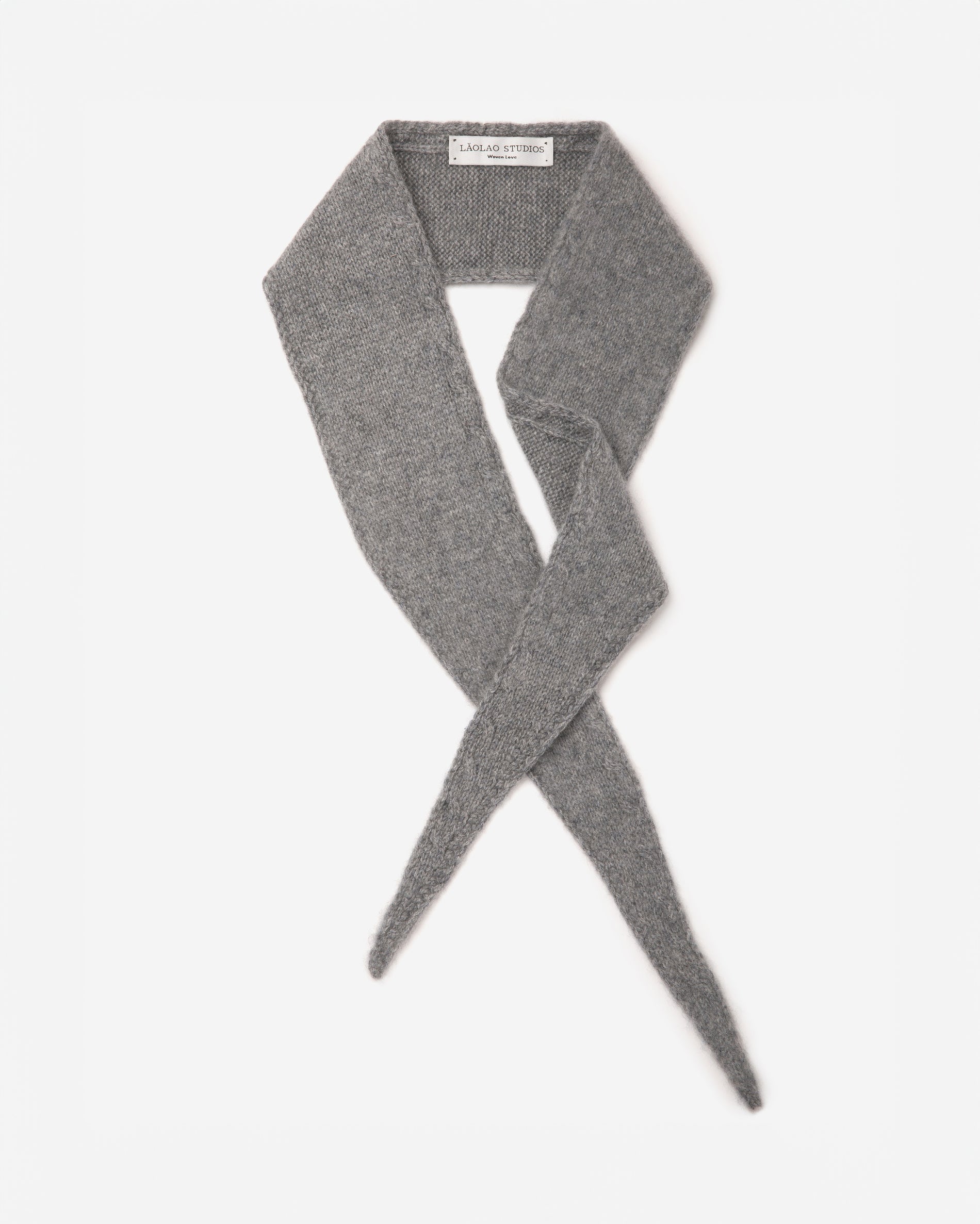 The Mini Scarf - Grey Melange