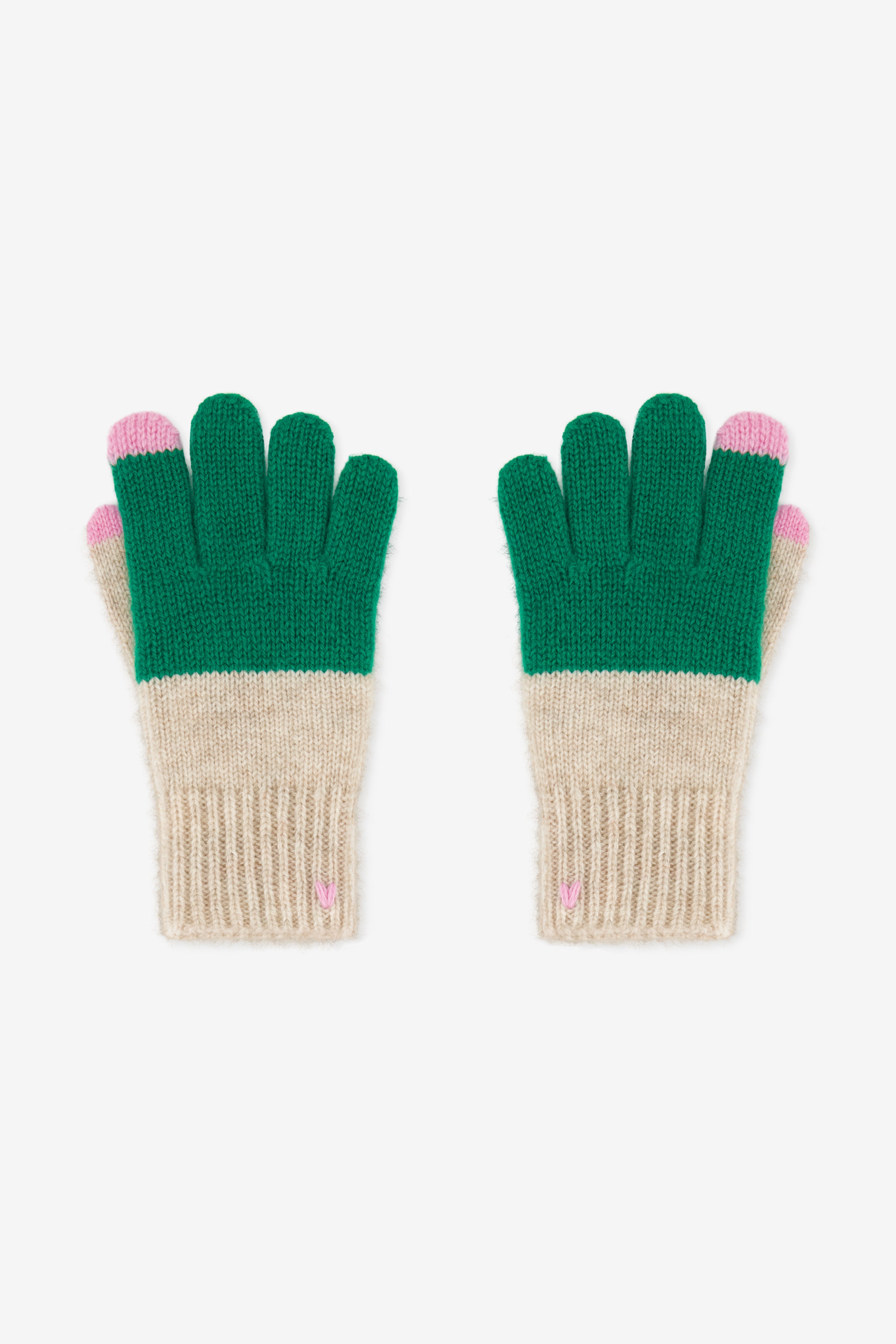The Kids-being-kids Gloves - Green