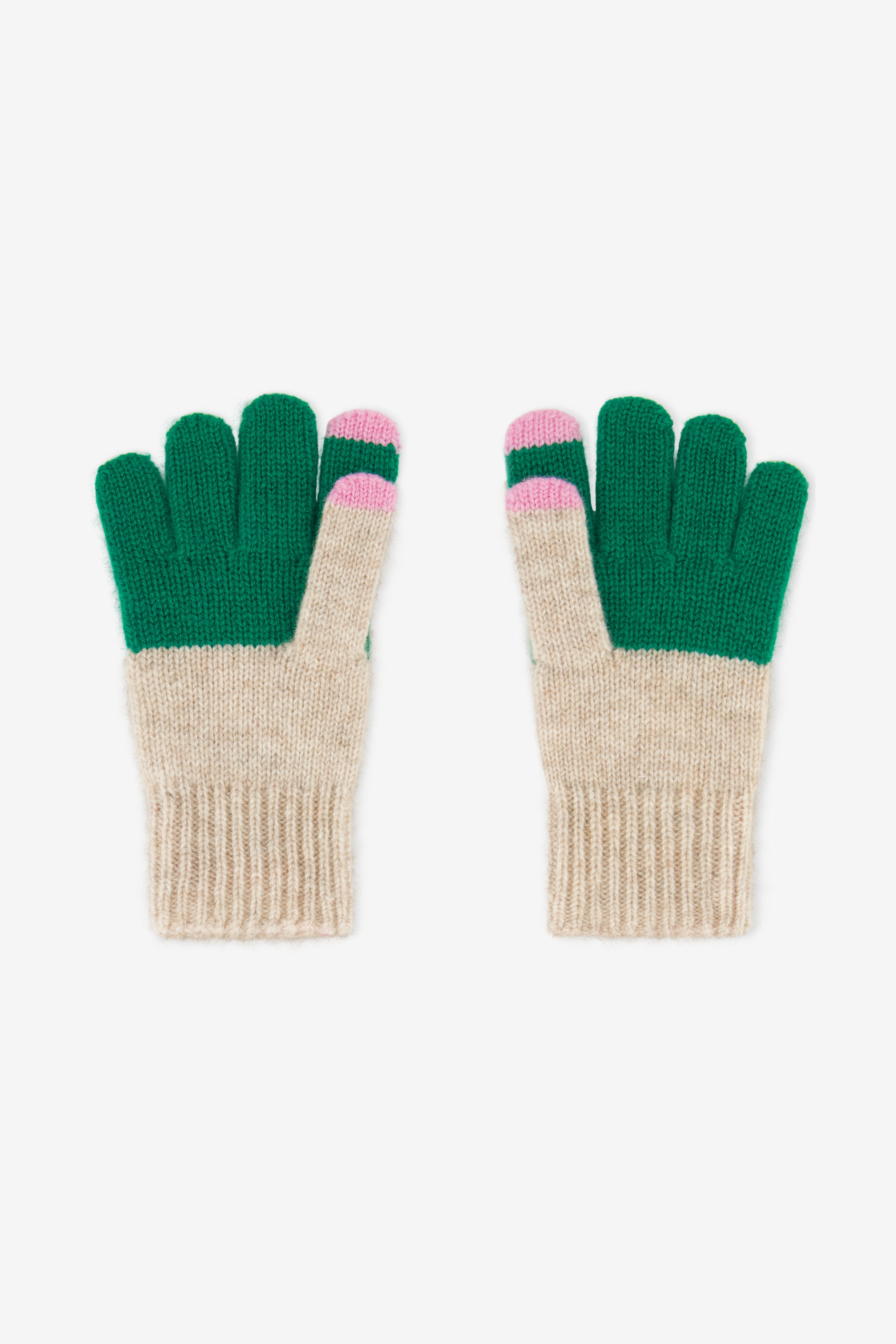 The Kids-being-kids Gloves - Green