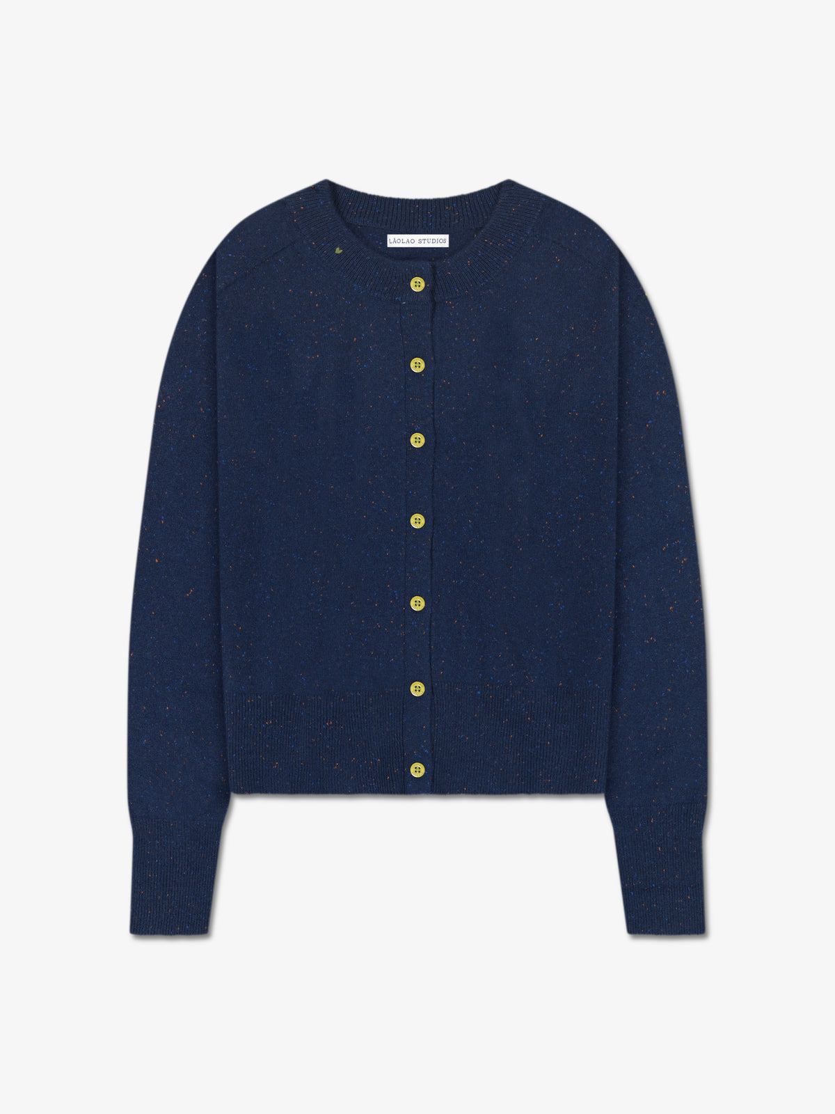 Halle Cardigan in Cashmere - Midnight