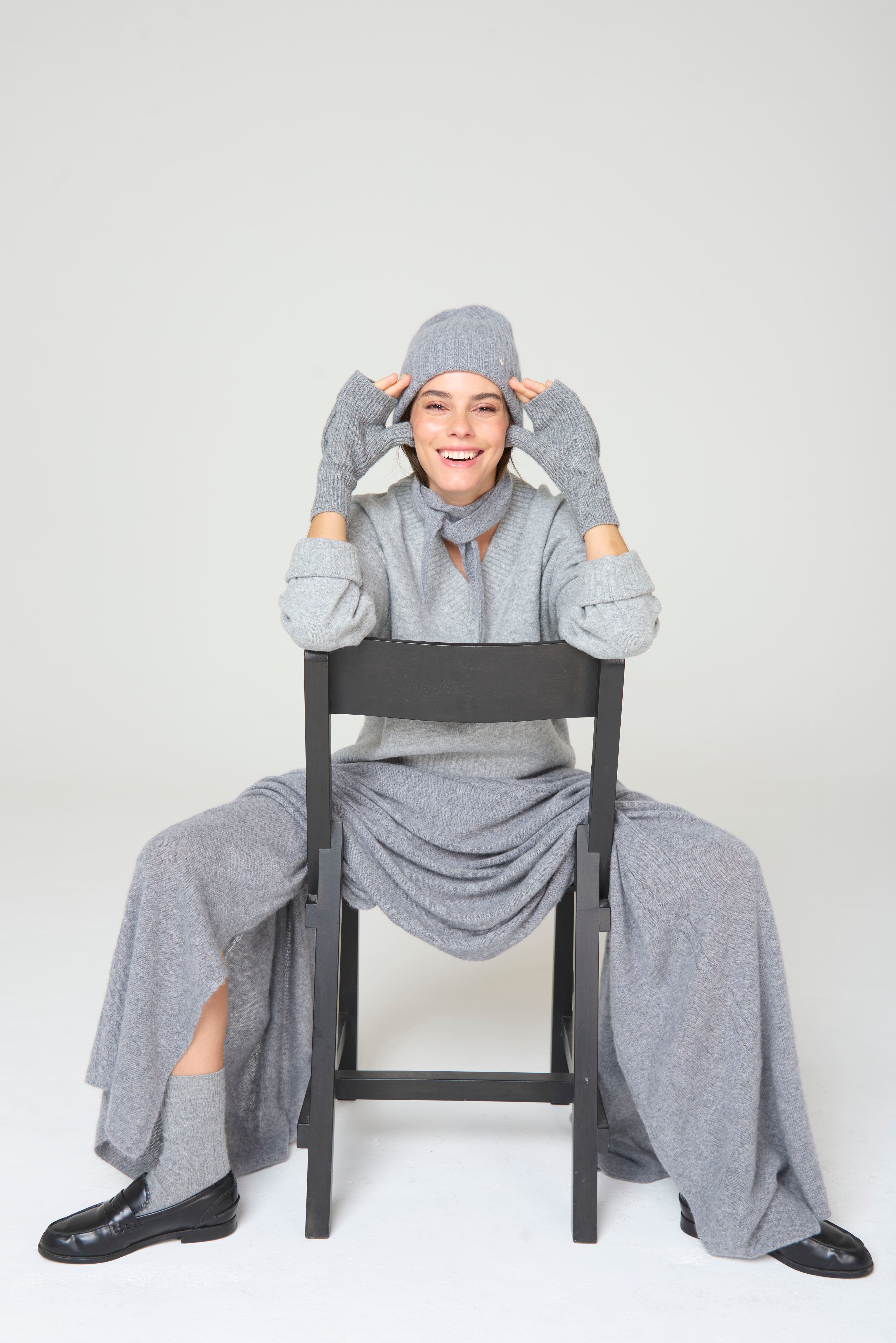 The Flip-Top Mittens - Grey
