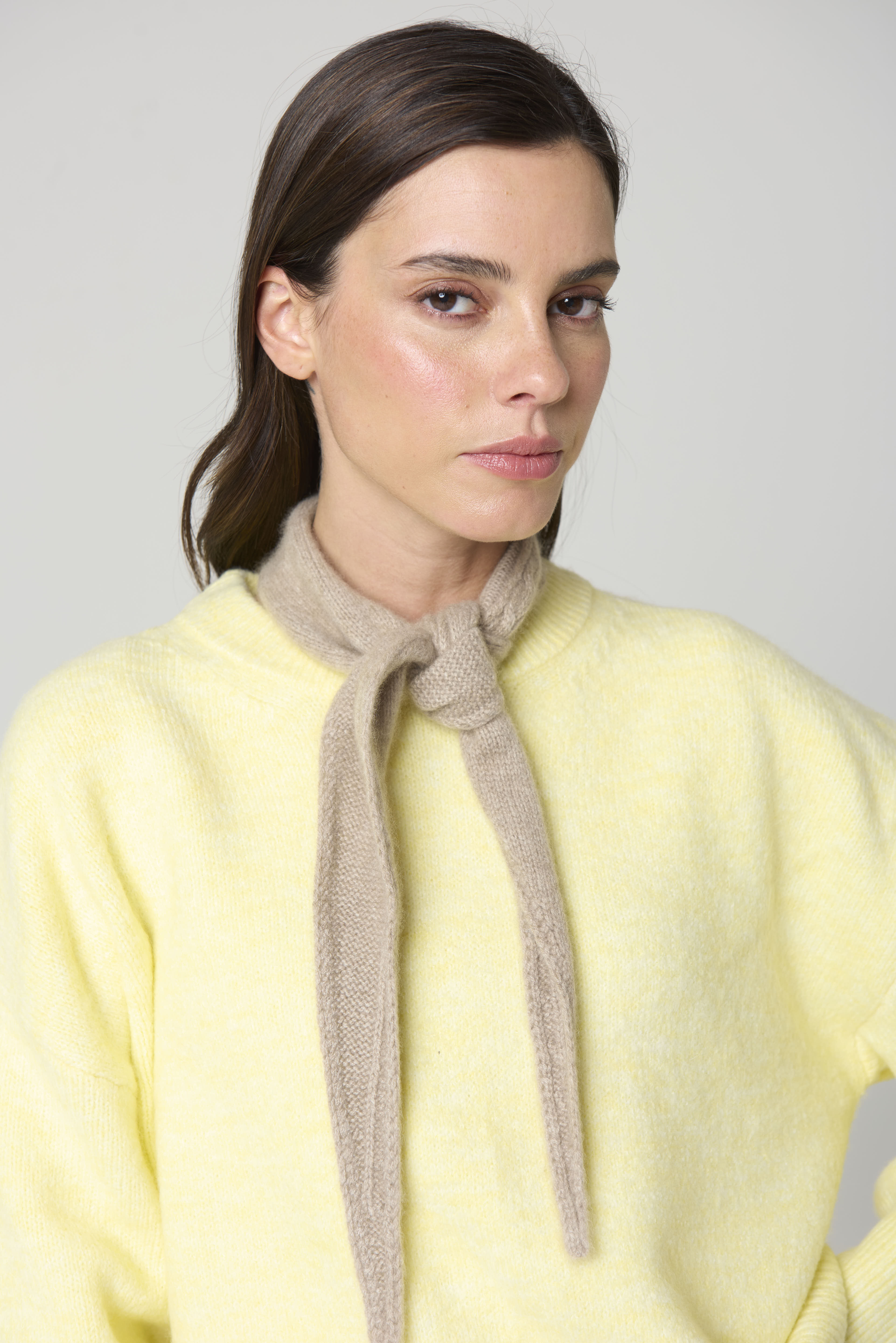 The Mini Scarf - Taupe