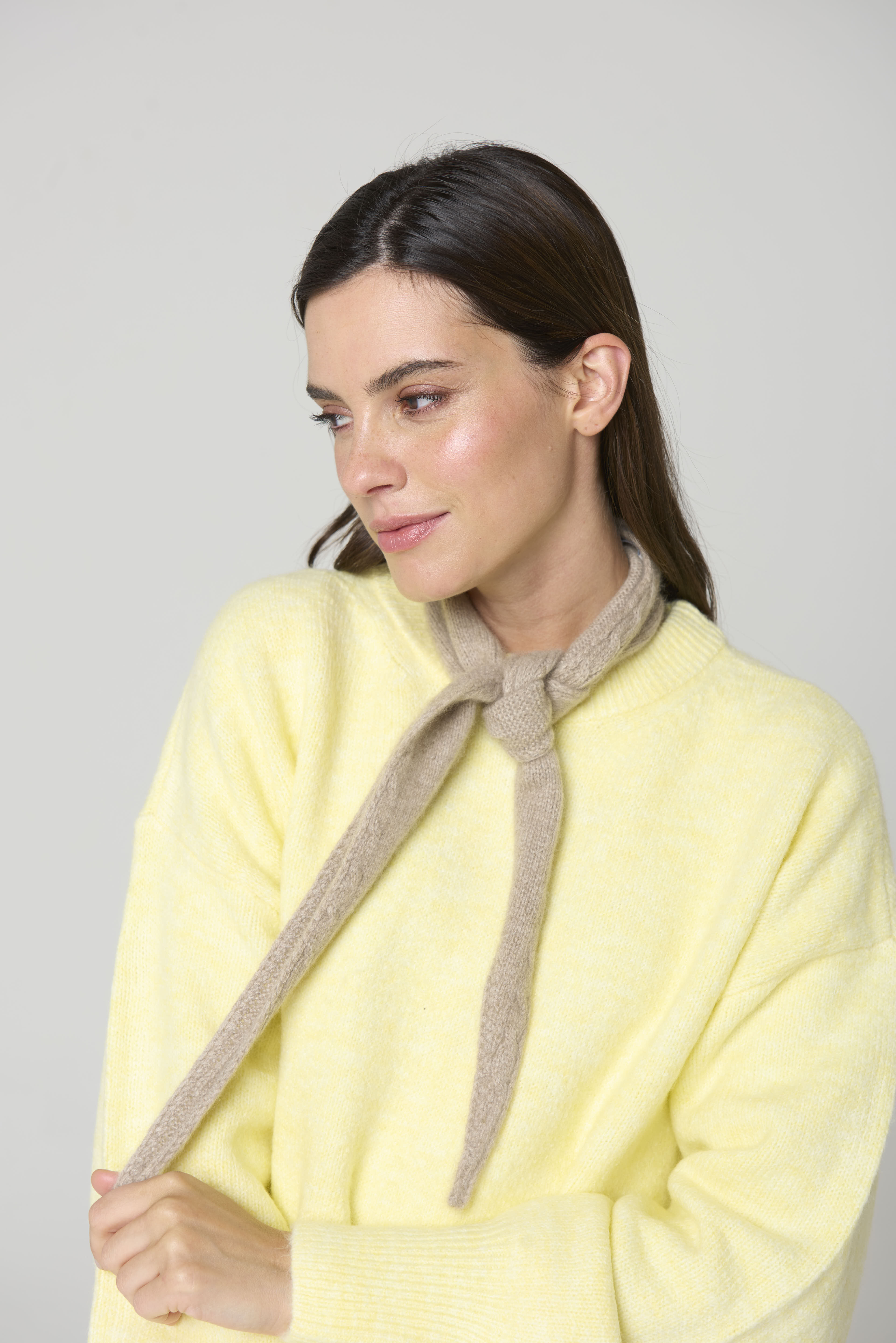 The Mini Scarf - Taupe