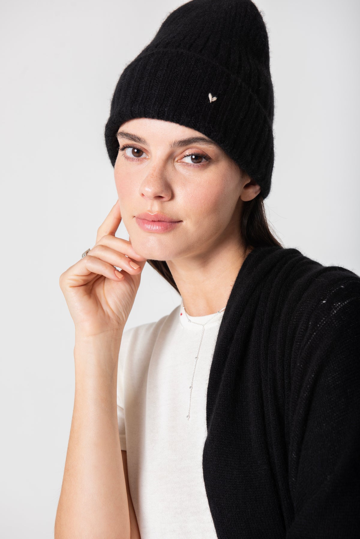 The Rib Beanie – Black