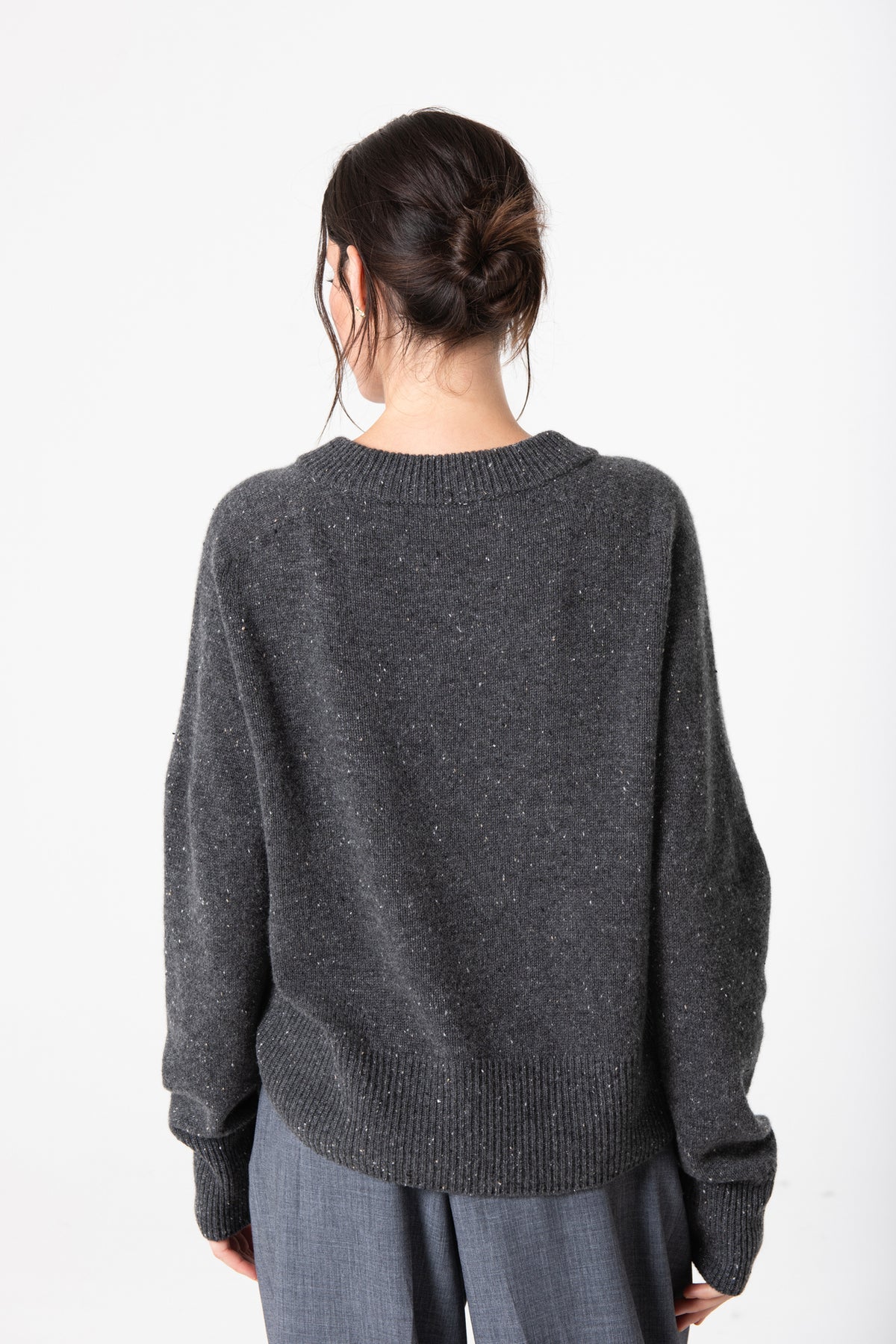 Chloe Crew in Cashmere - Ashfall