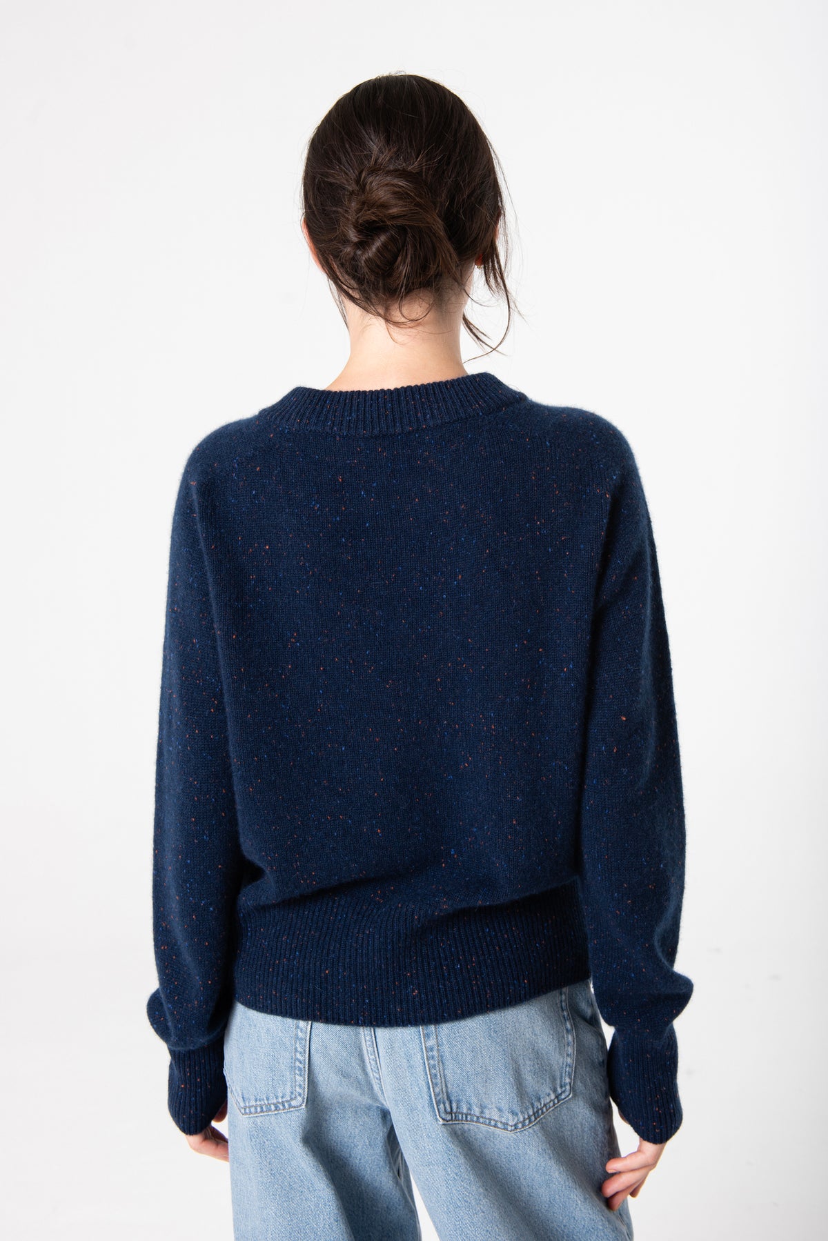 Chloe Crew in Cashmere - Midnight