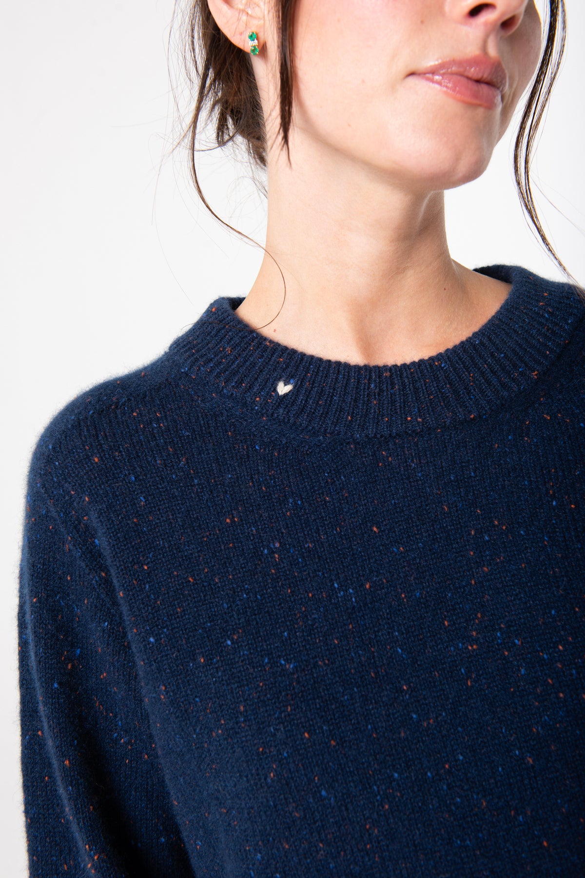 Chloe Crew in Cashmere - Midnight