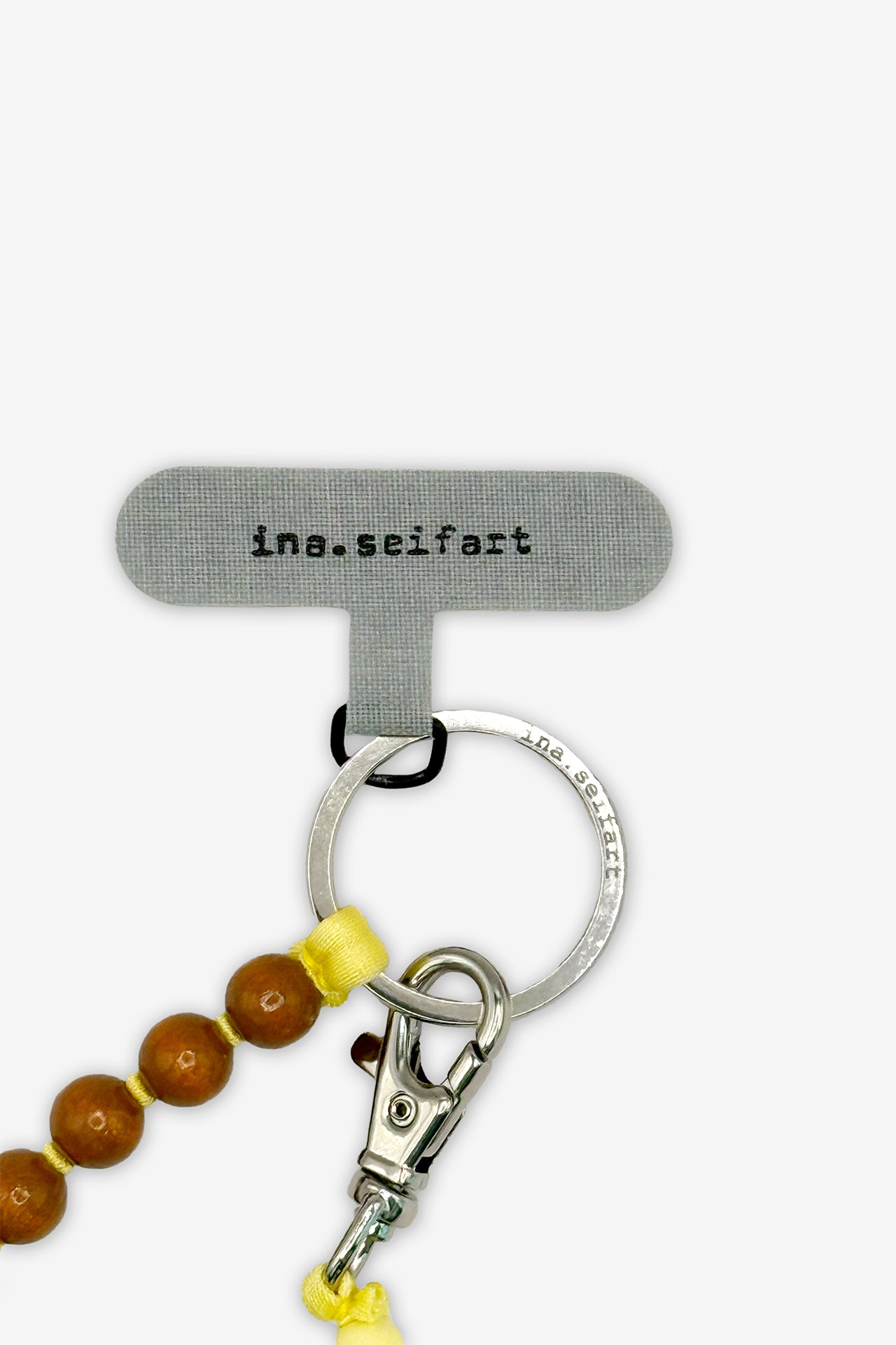 Phone Necklace - Butter/Mocca Duo