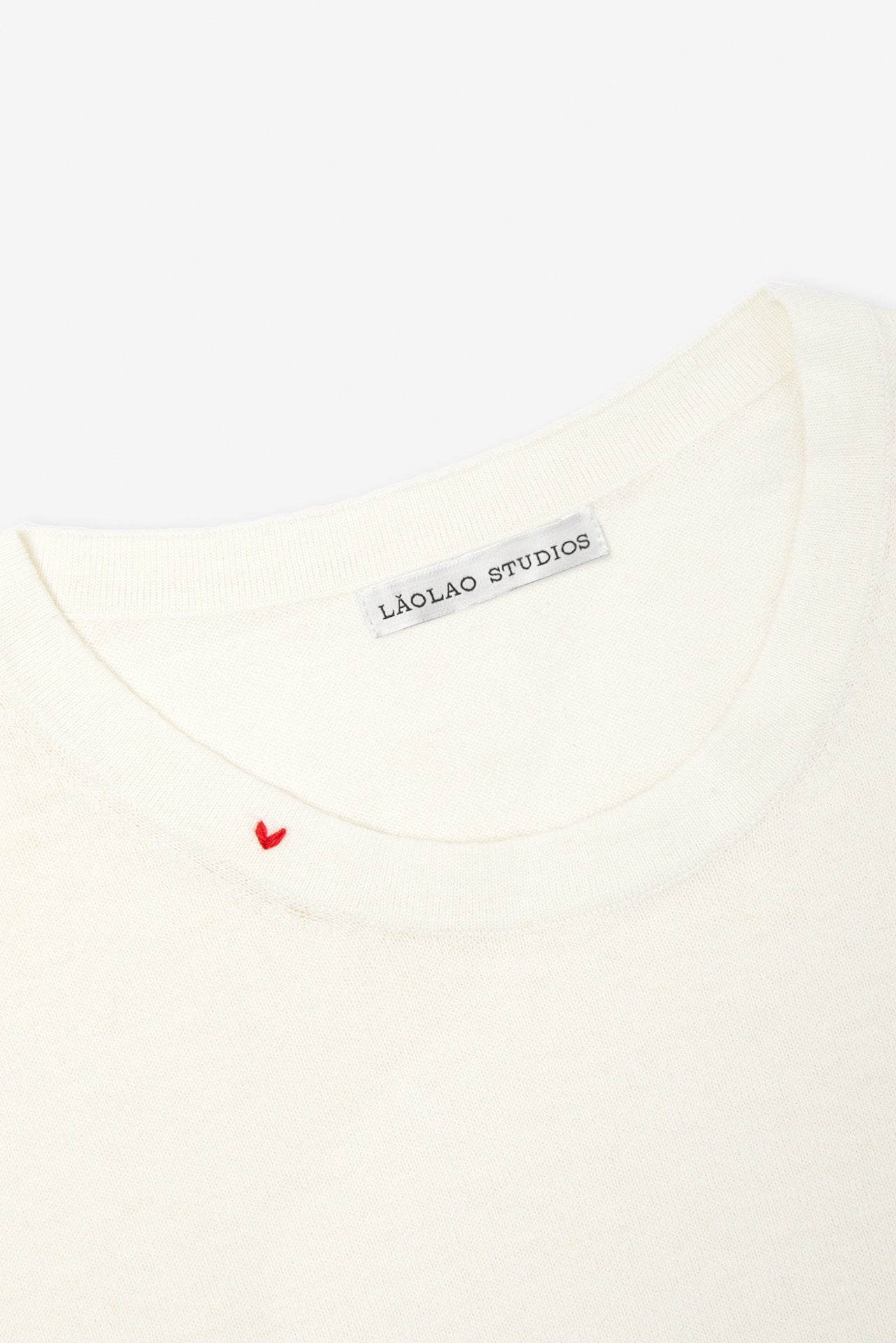 The Linen Tee - Ivory