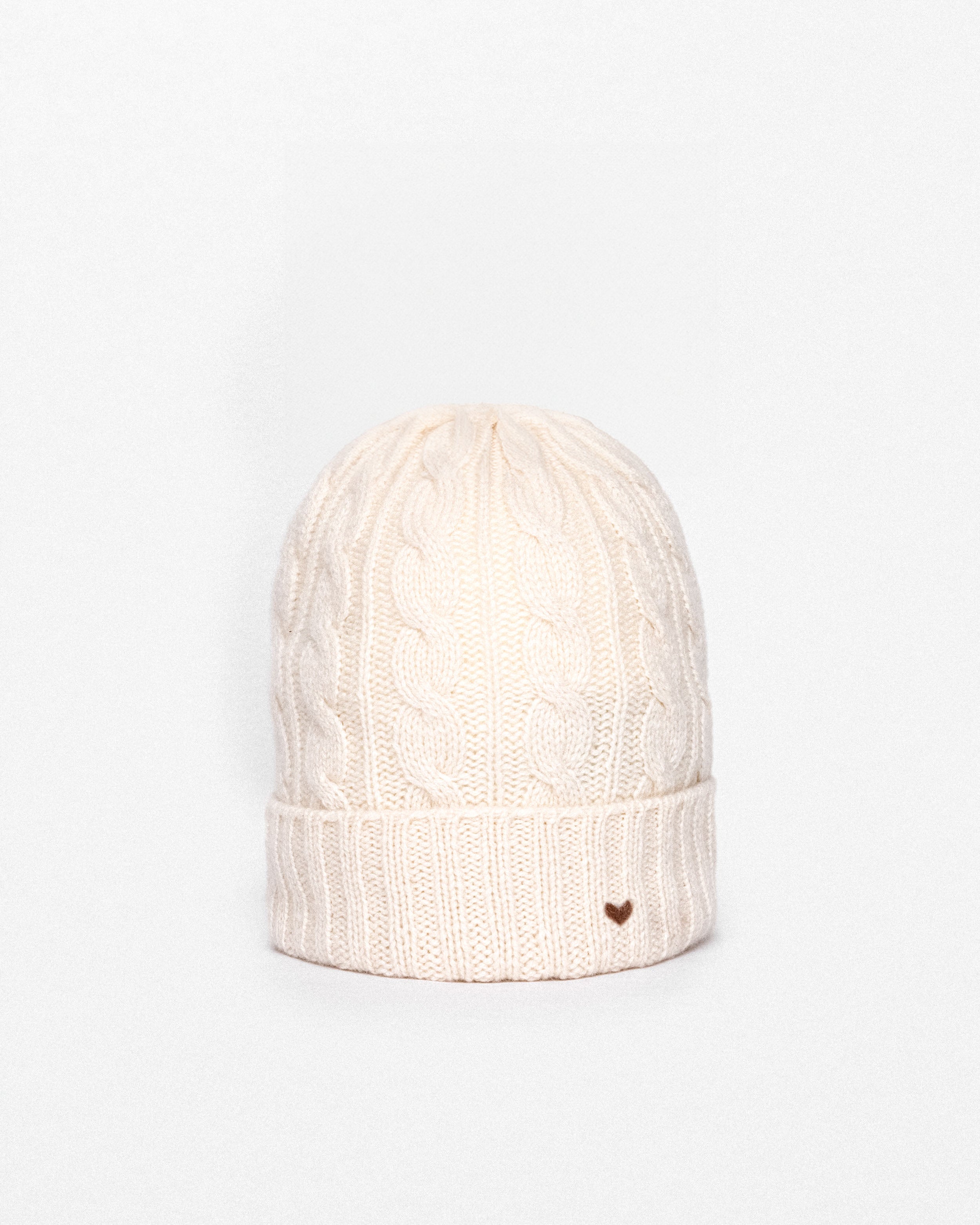 The Baby Cable Beanie – Milk