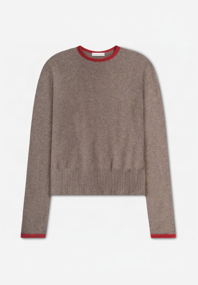 Trish Roll-Edge in Cashmere - Umber