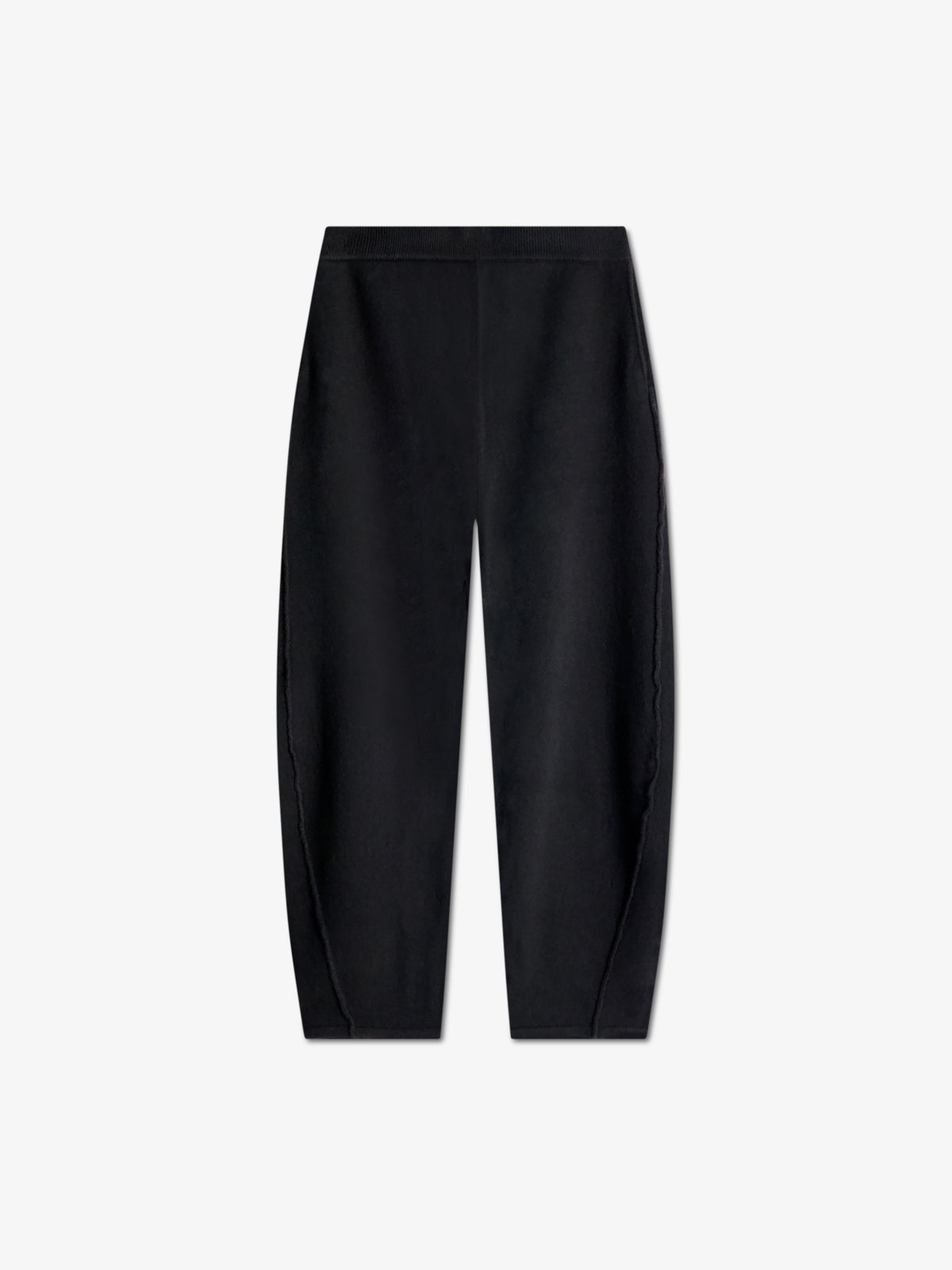 Zoé Barrel in Cashmere/Wool - Black