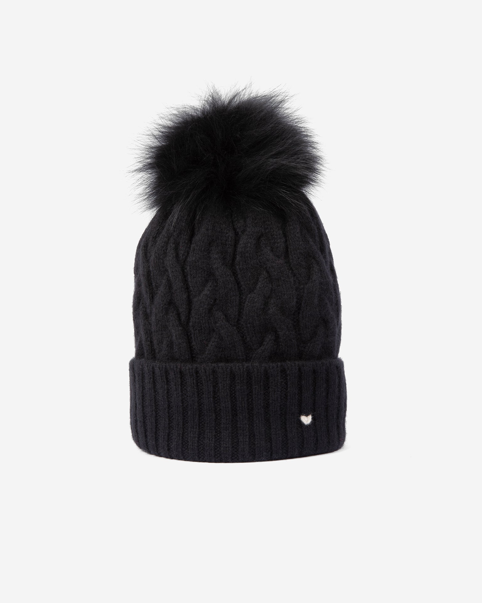 The Braid Beanie -  Black