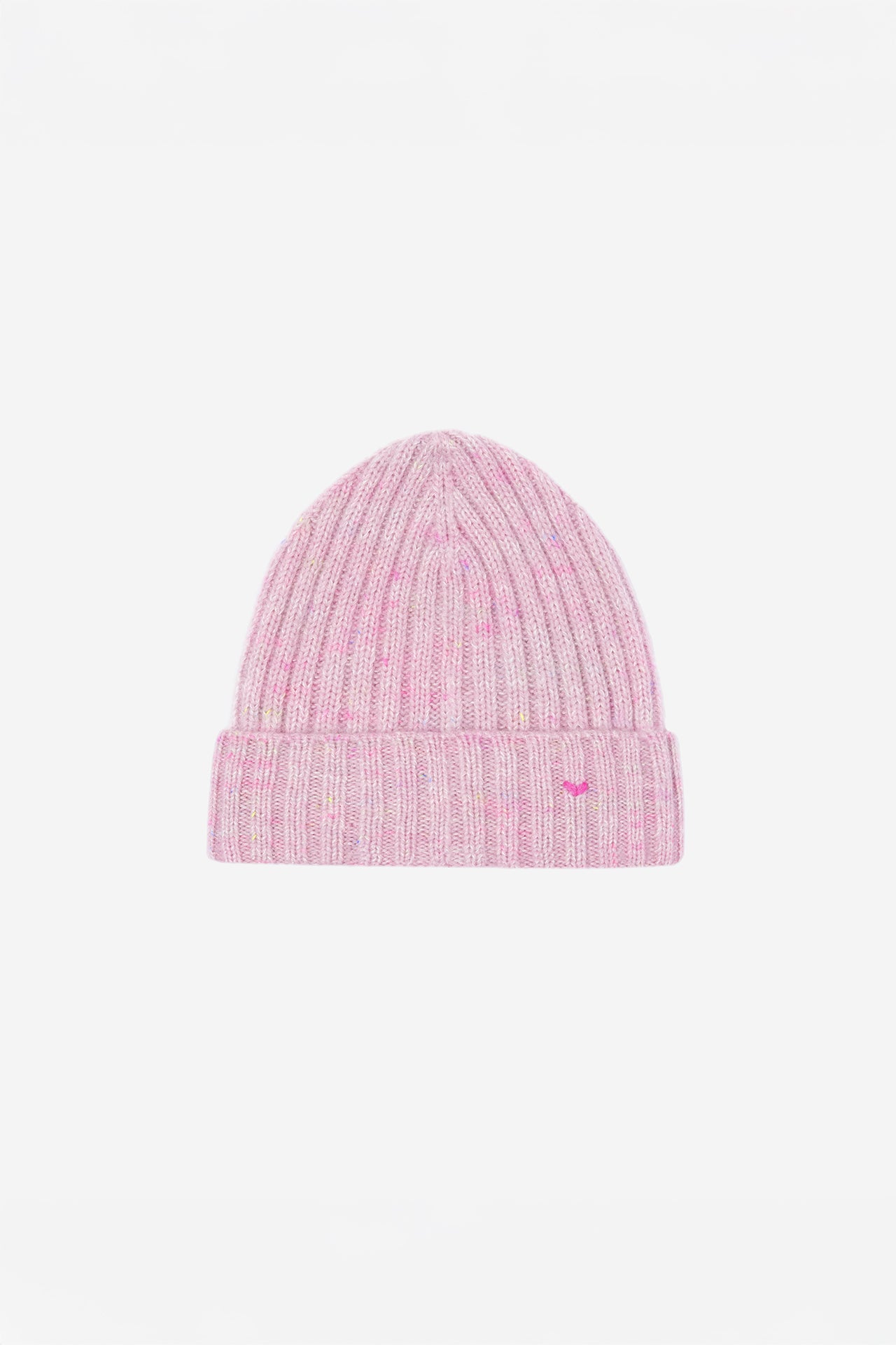 The Rib Beanie – Pink Prism