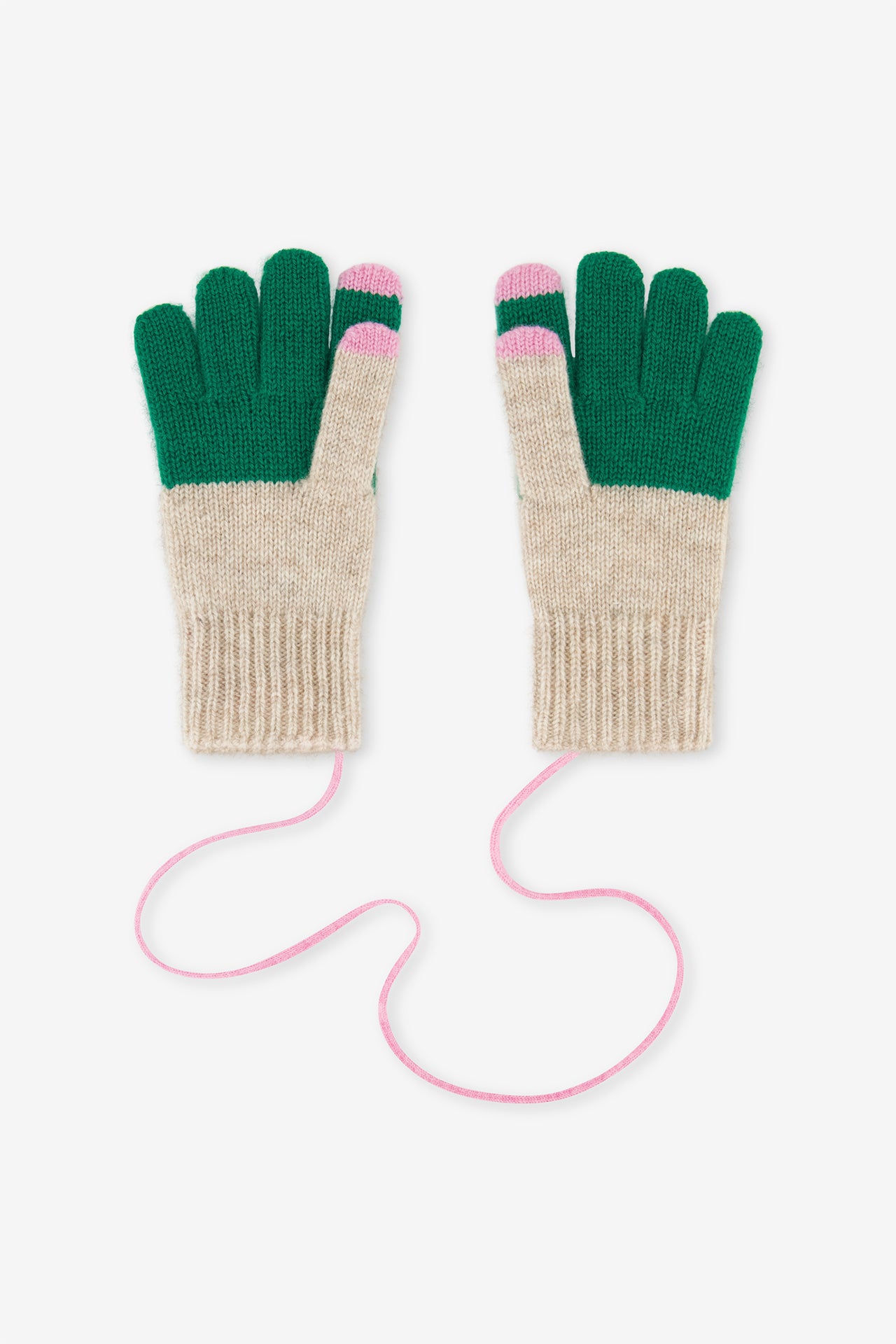 The Kids-being-kids Gloves - Green