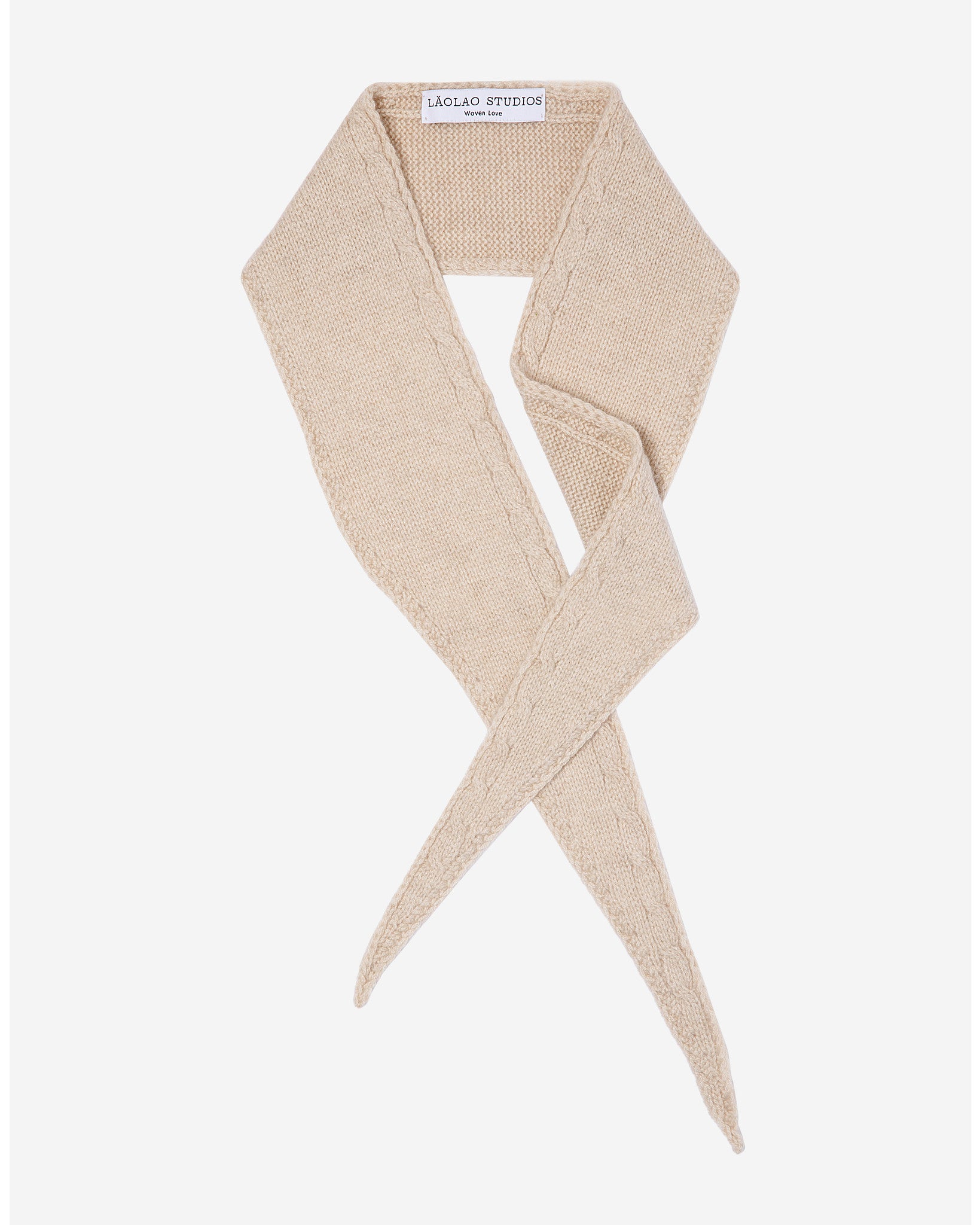 The Mini Scarf - Oatmeal