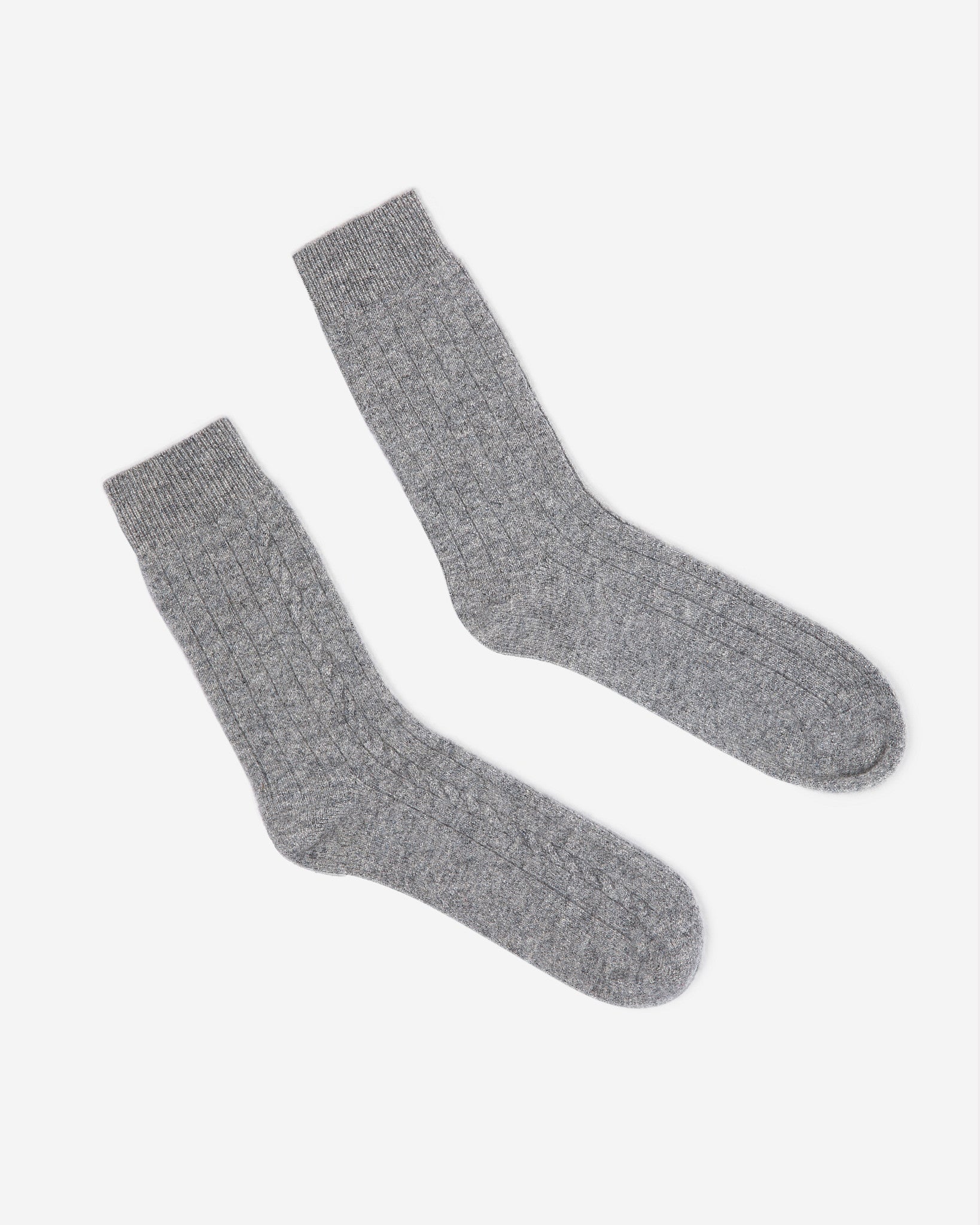 The Cashmere Socks - Grey