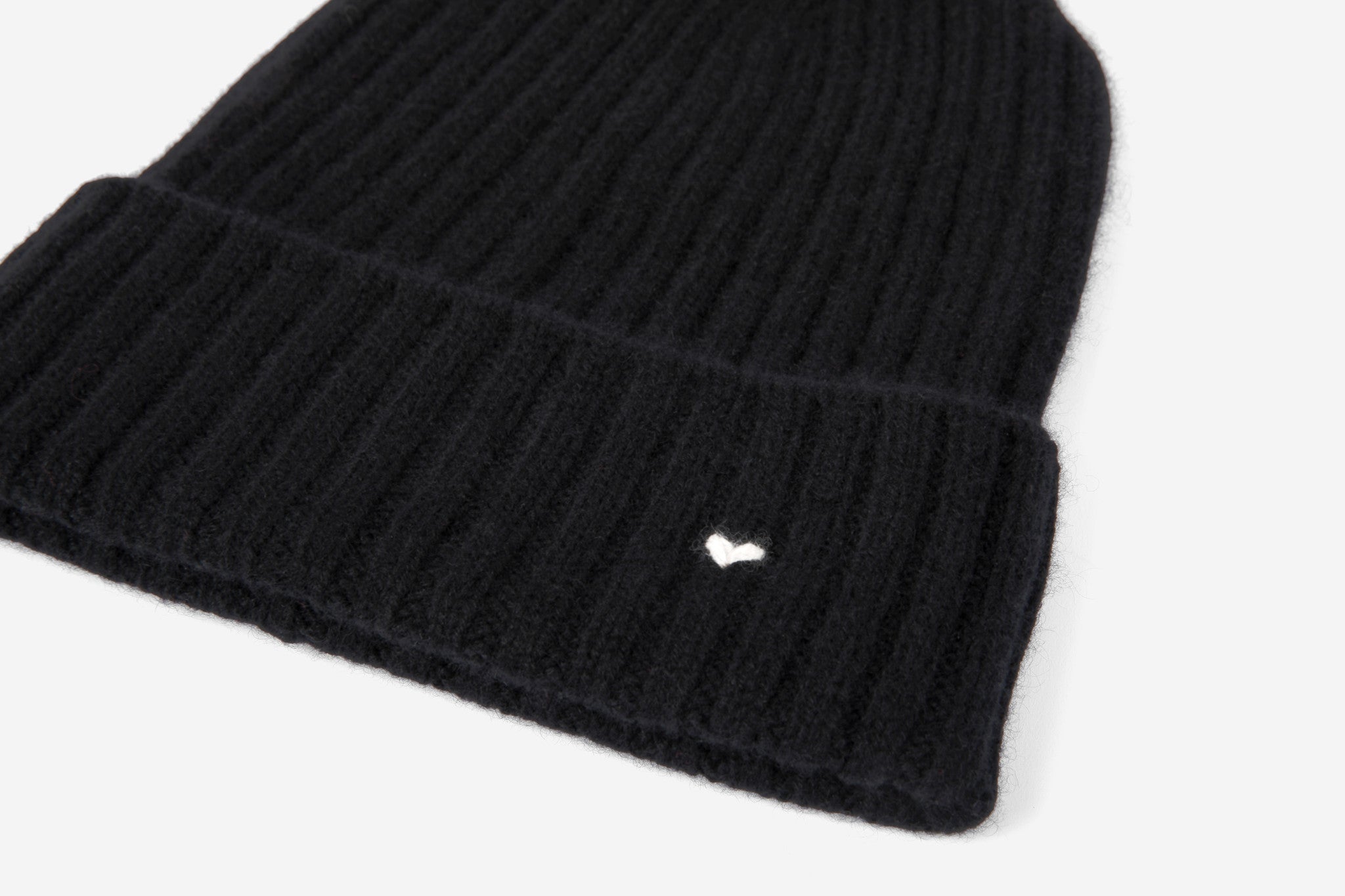 The Rib Beanie – Black